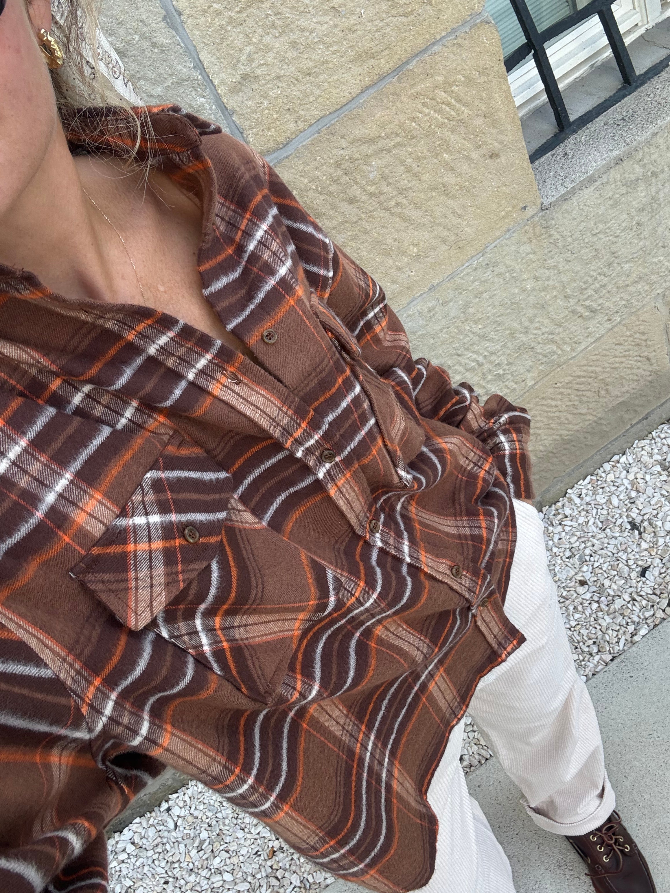 Koszula Kylie Brown Plaid