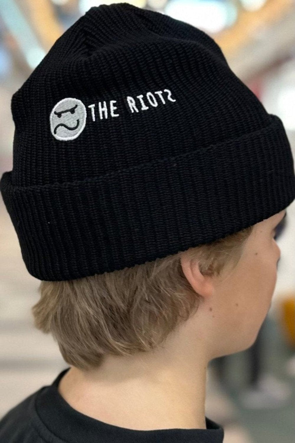 Czapka Beanie Black The Riots Team