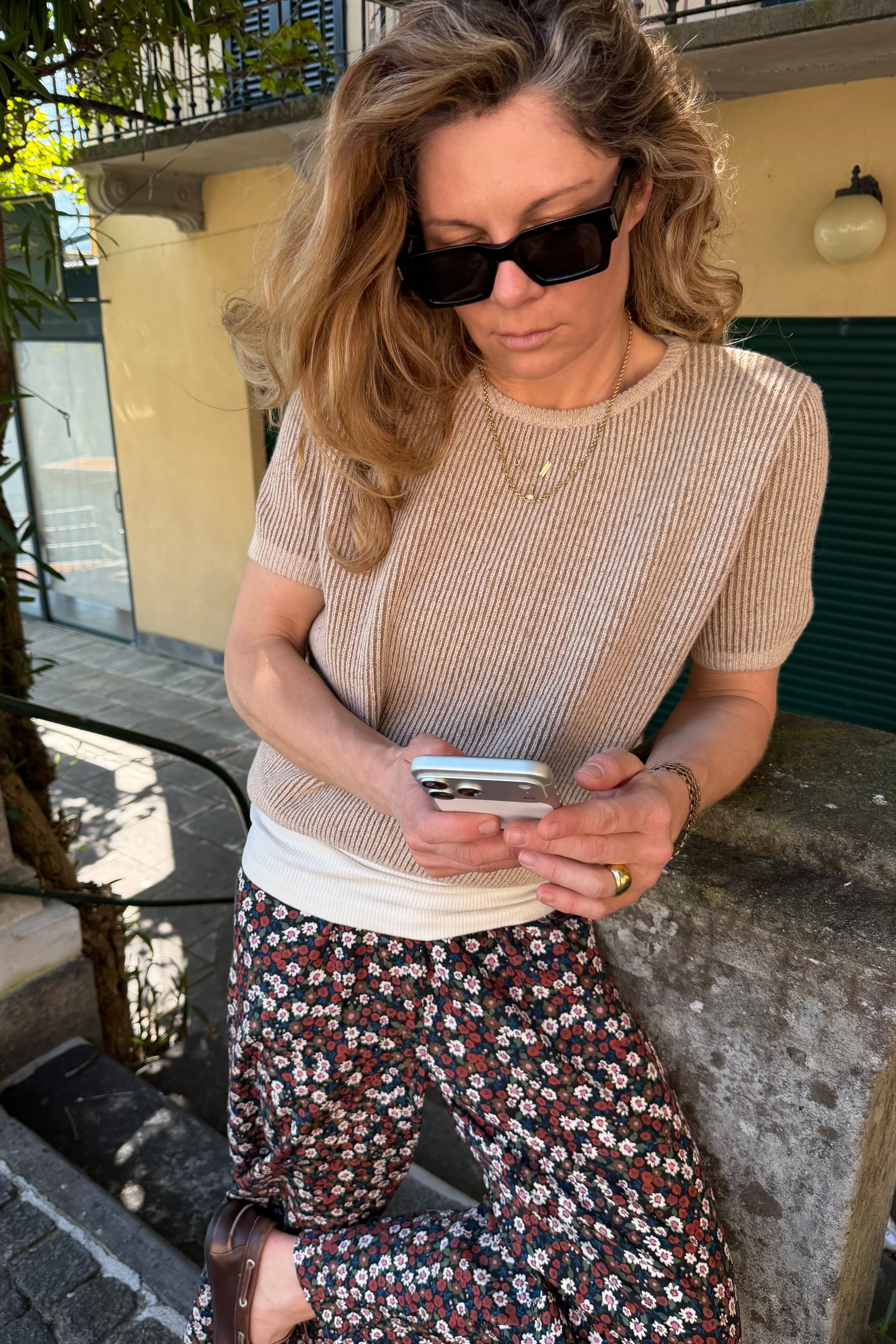Spodnie Capri Wildflower Black - 6