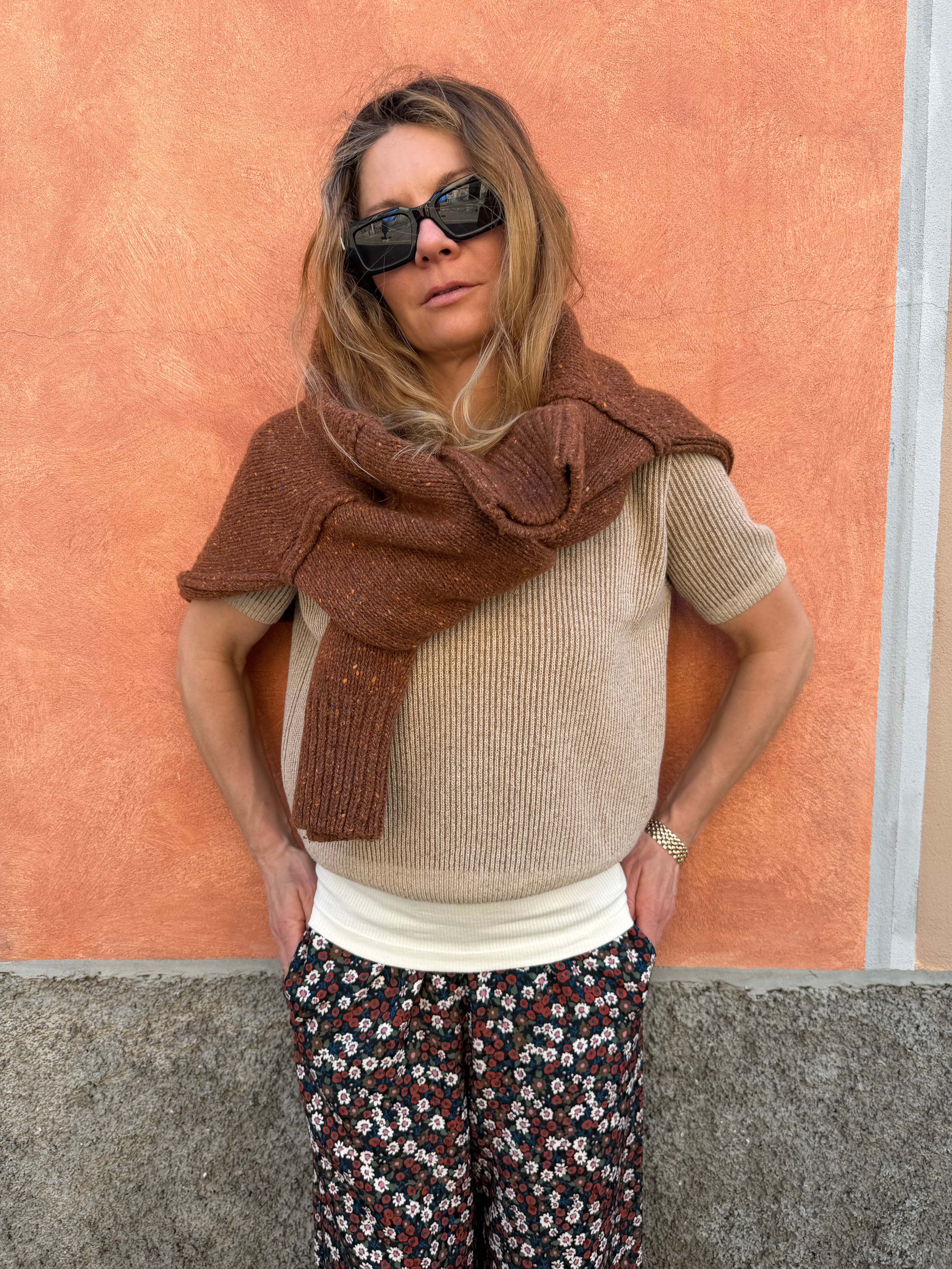 Pullover Indii Beige - 5