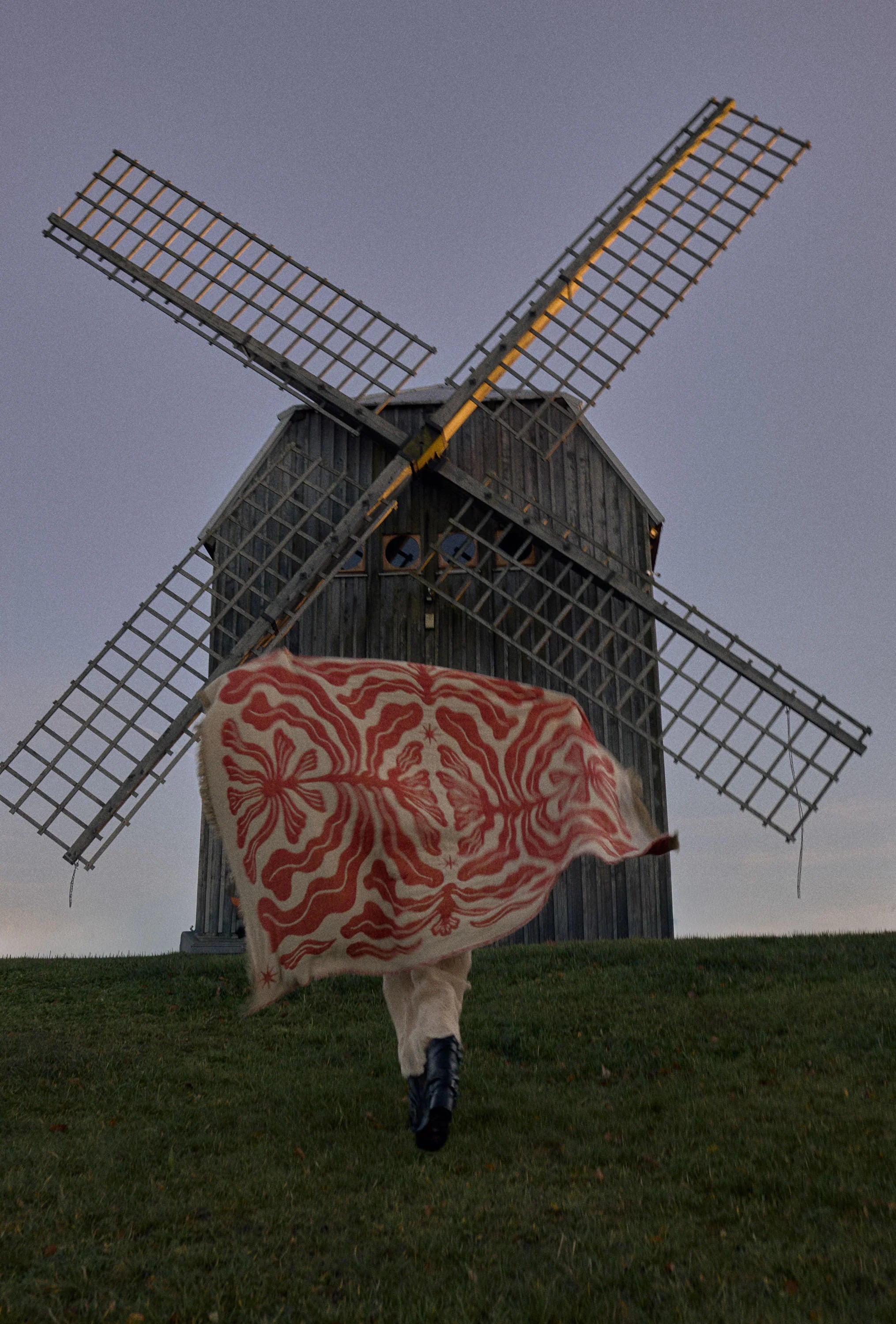 Koc bawełniany Mery Red - 10