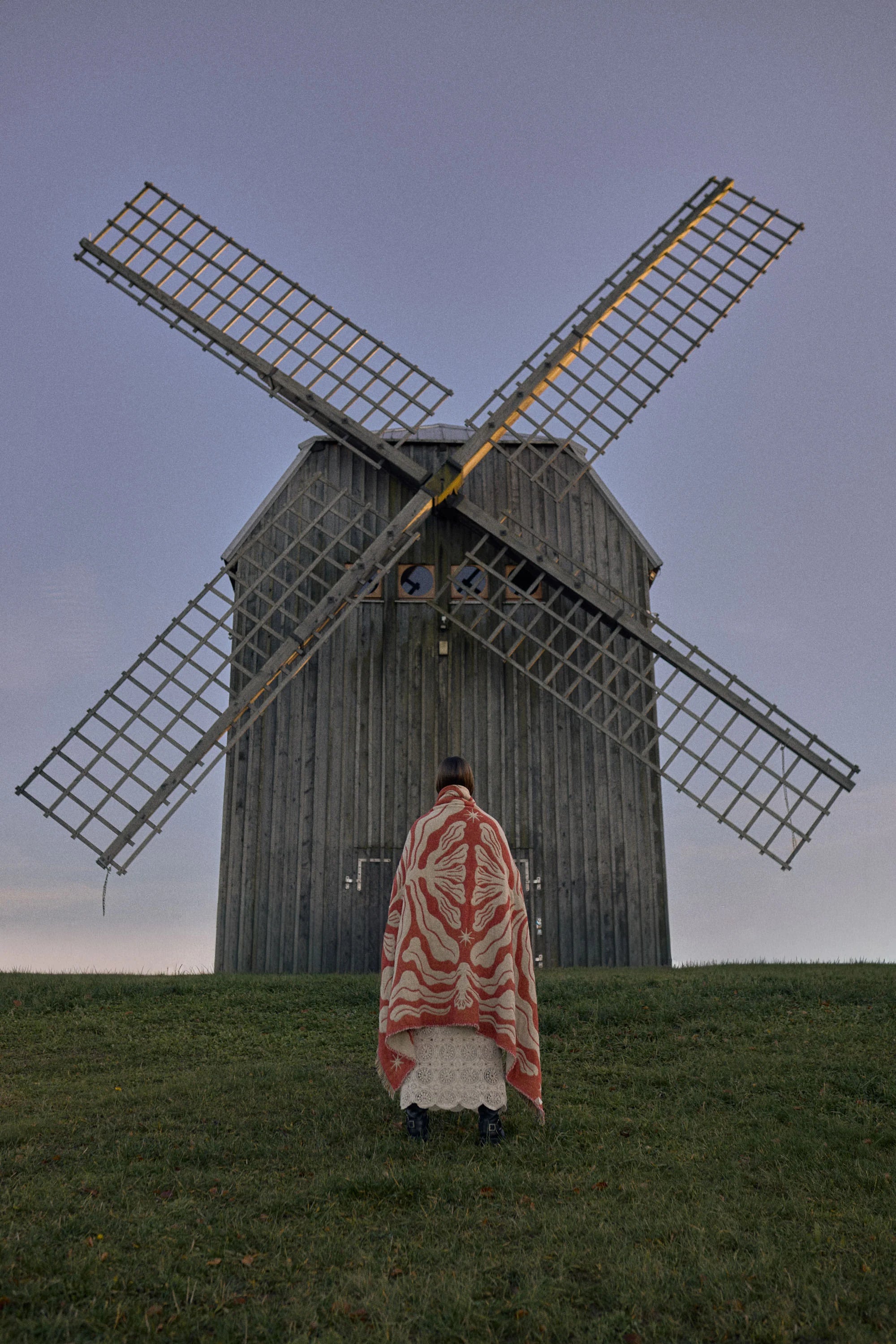 Koc bawełniany Mery Red - 4