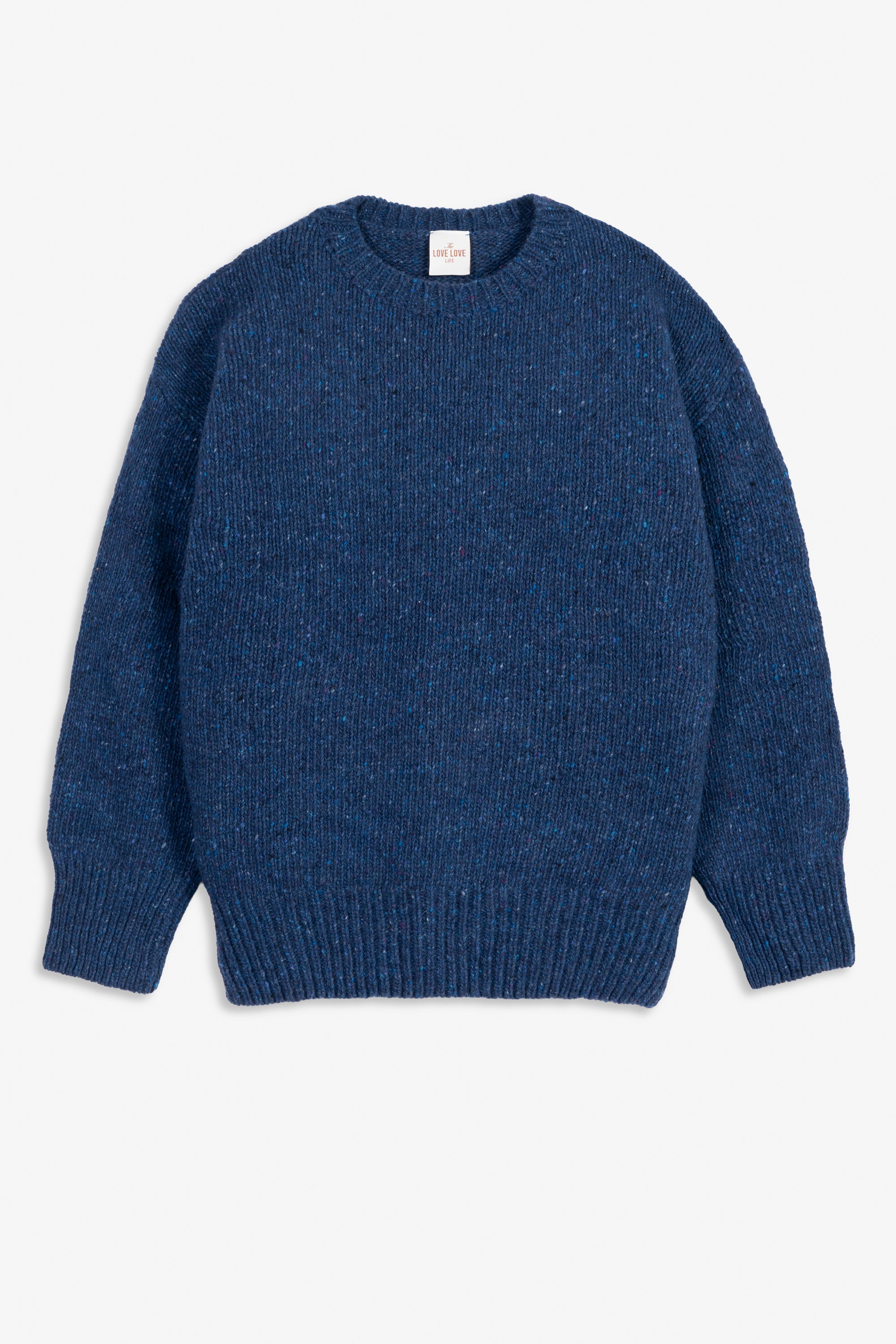 Cloud Long Deep Blue Sweater