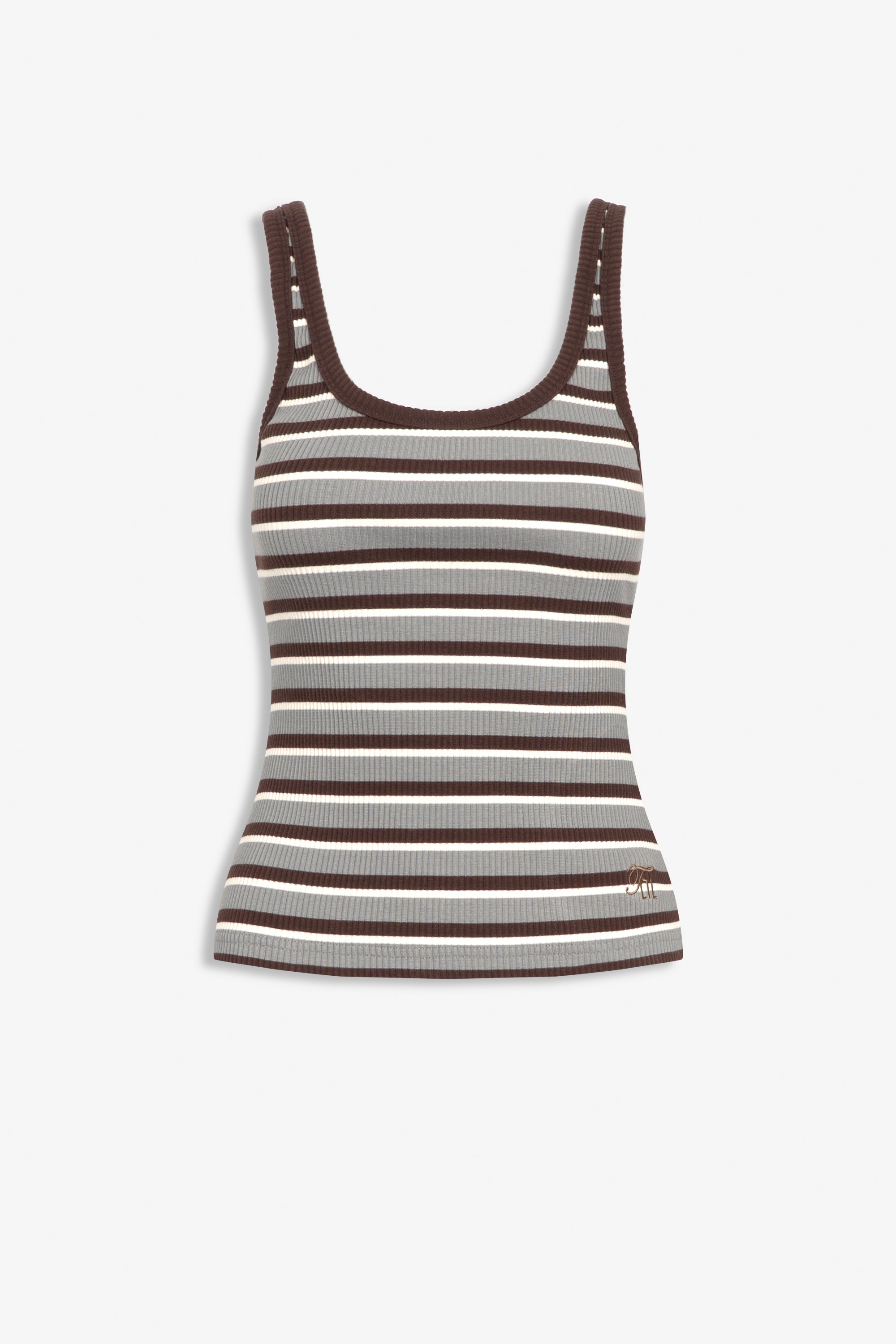 Top Apulia Gray Stripes