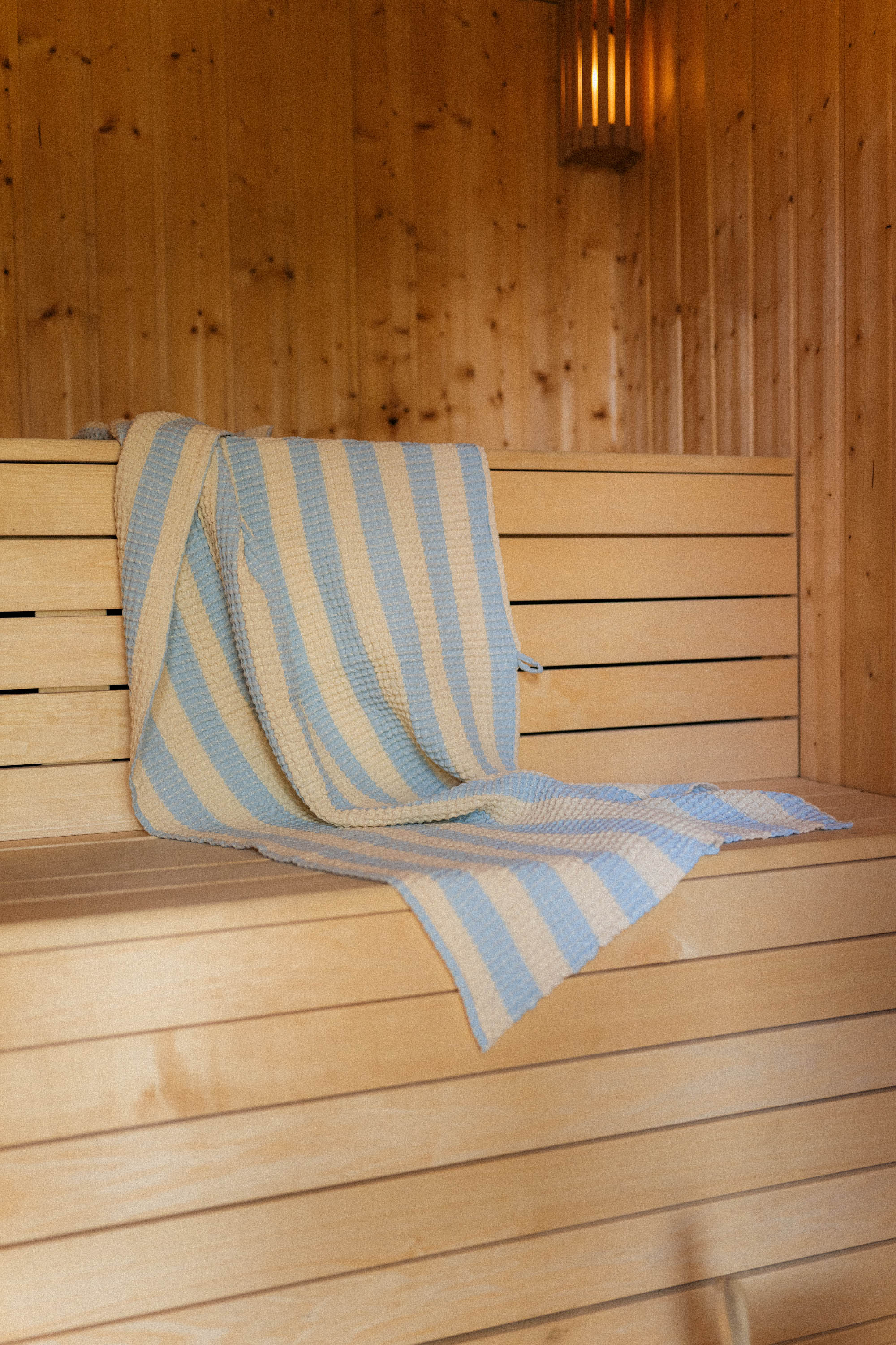 Ręcznik kąpielowy 80x140 Cream Blue - 3