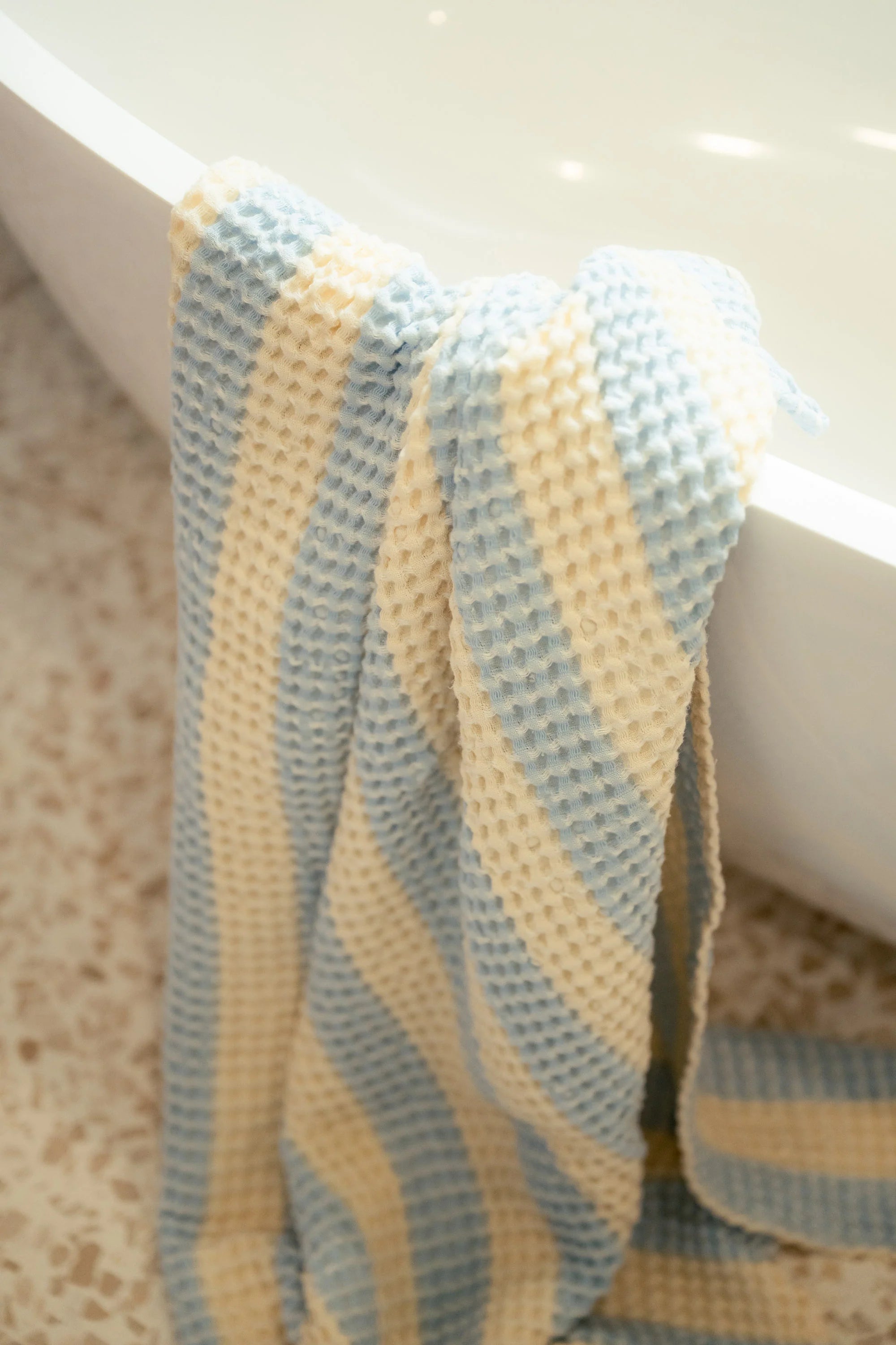 Ręcznik kąpielowy 80x140 Cream Blue - 6