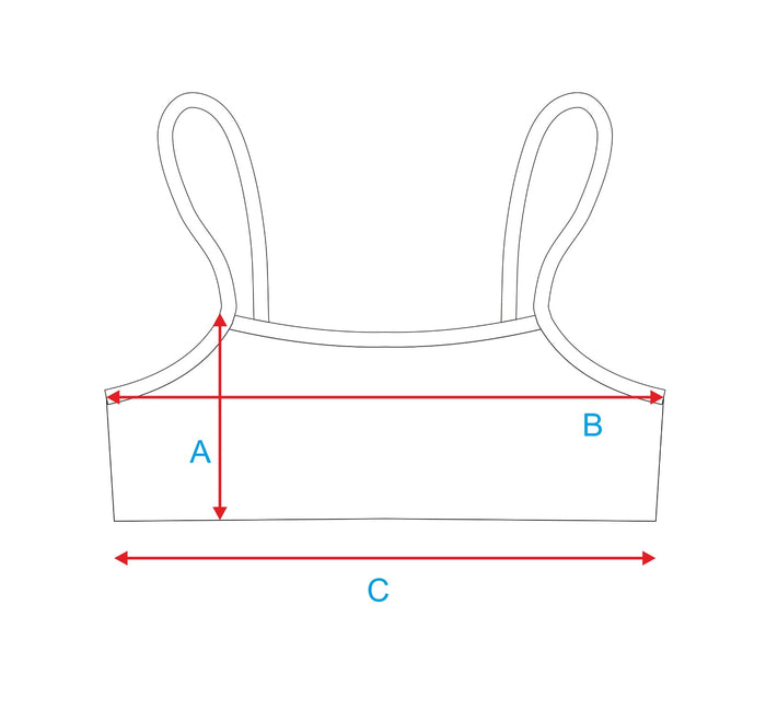 Stanik Tuluza Gray Stripes