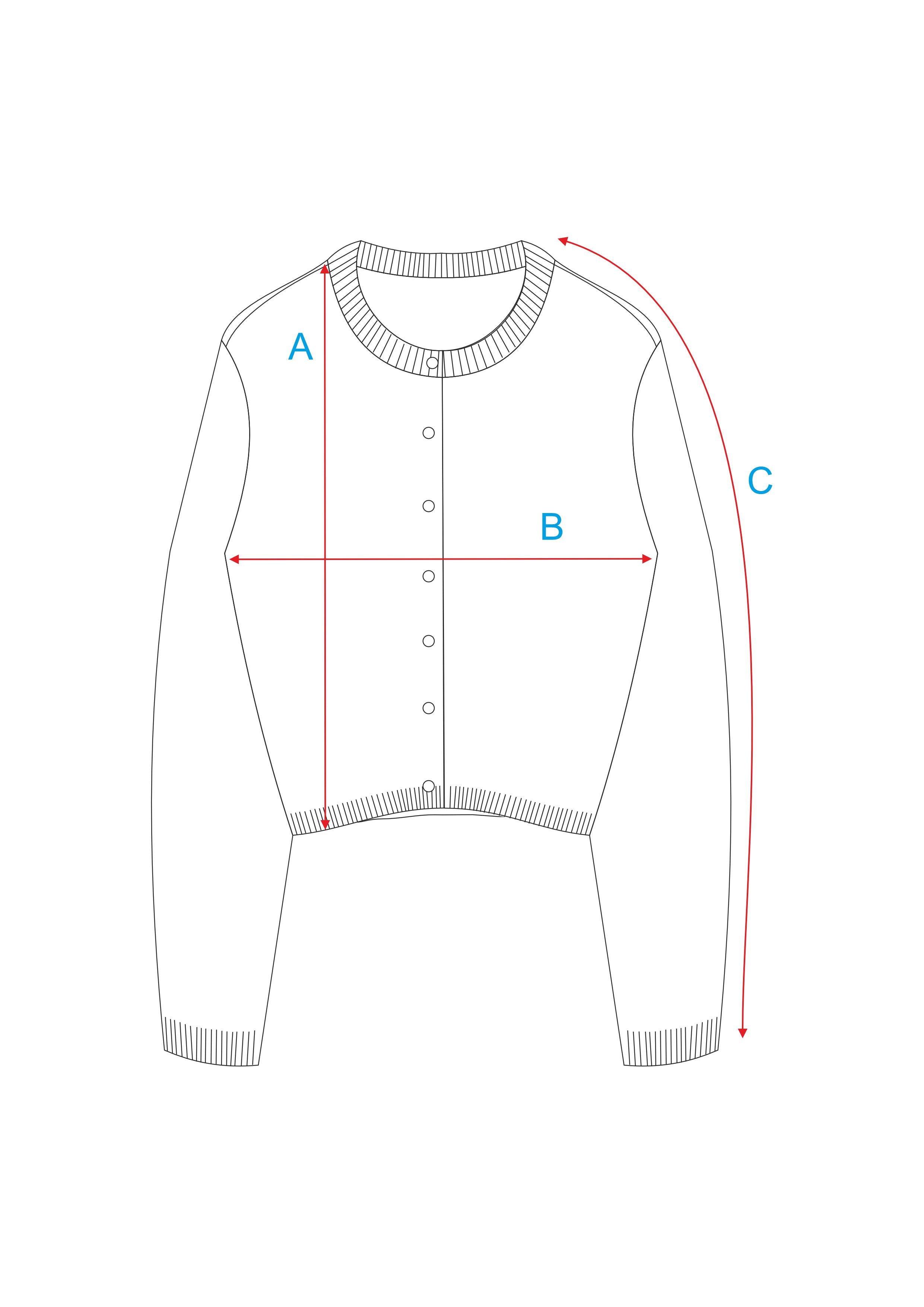 Kardigan Love Red - 7