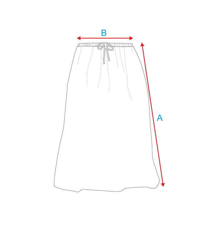 Bleik blauer Karorock