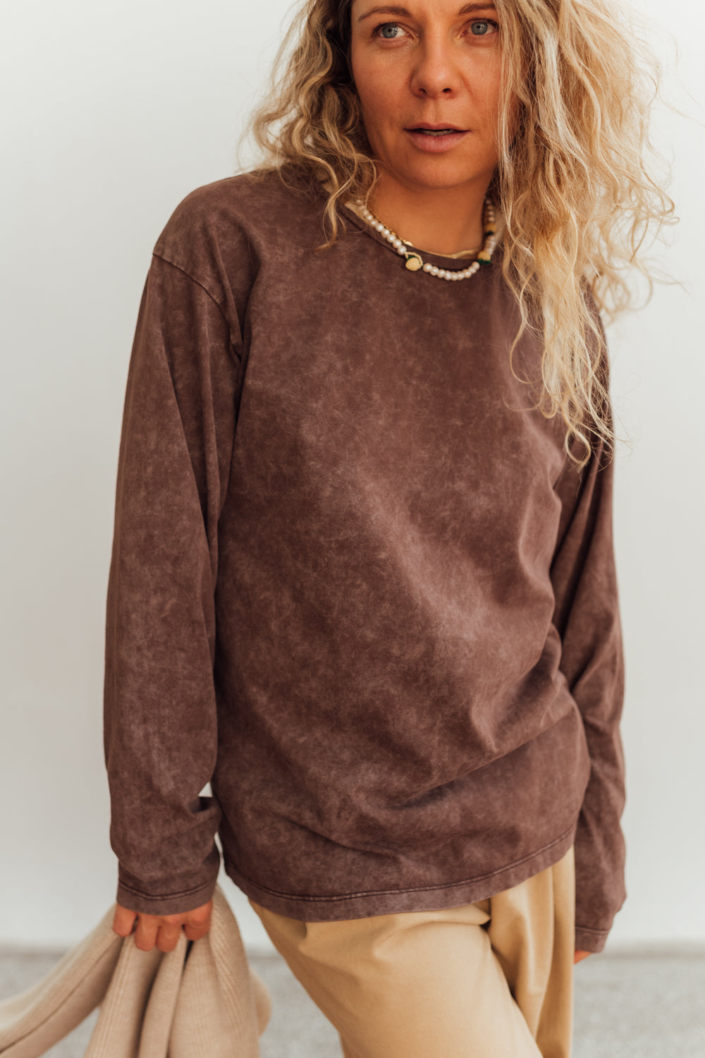 Longsleeve Luz Chocolate Brown