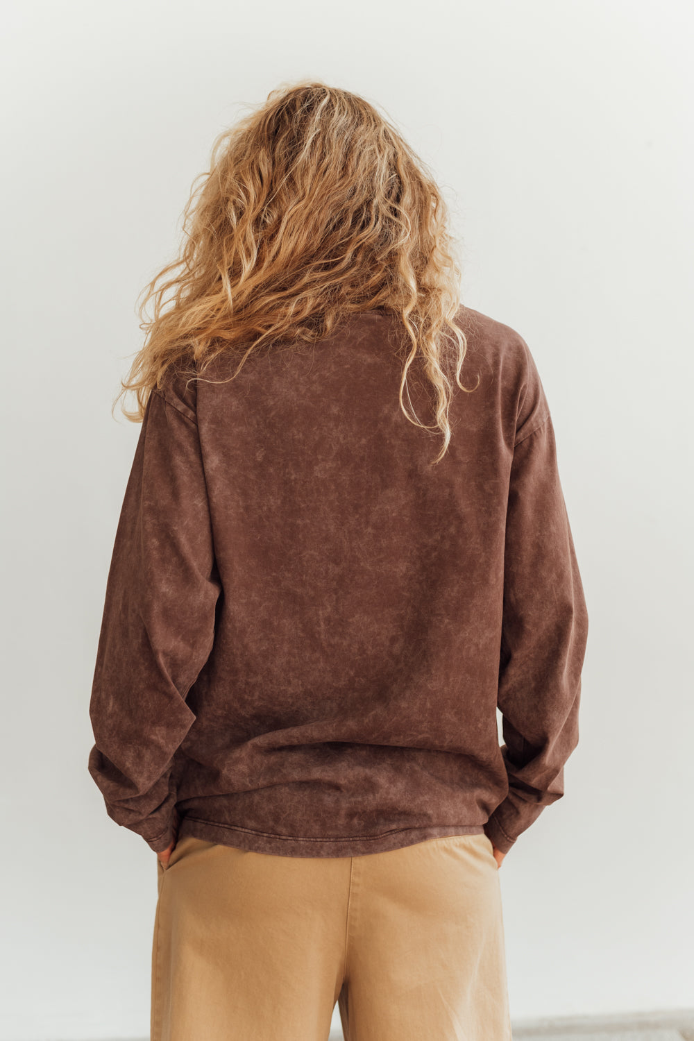 Longsleeve Luz Chocolate Brown