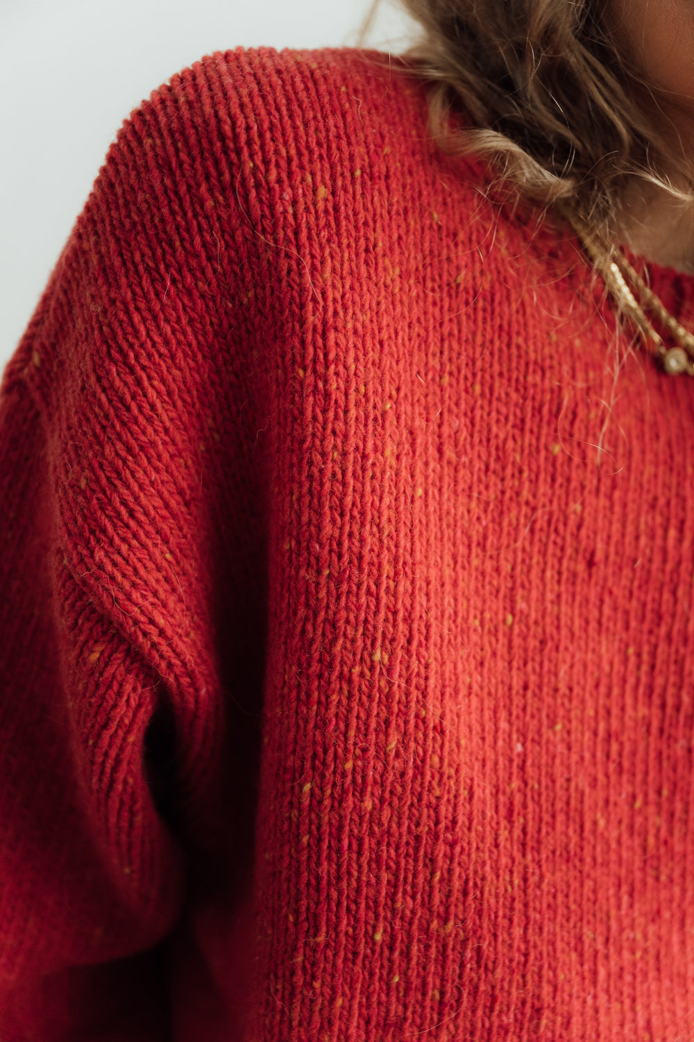 Sweter Cloud Red