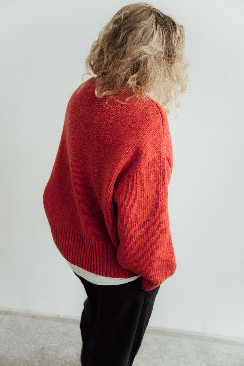 Sweter Cloud Red