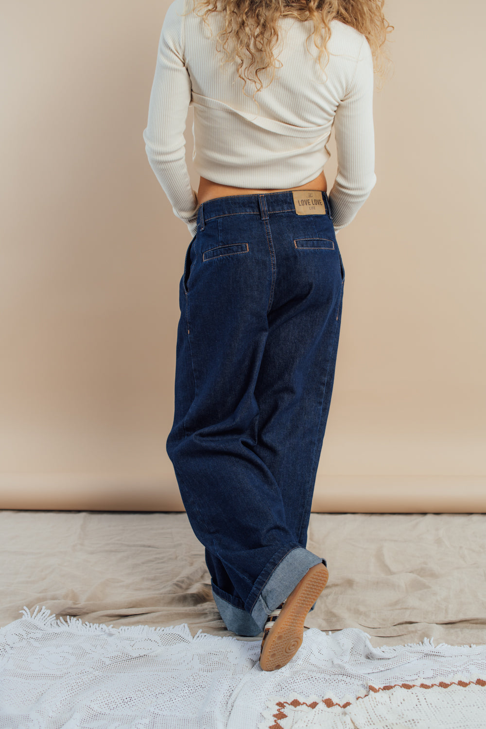 Spodnie Pida Street Navy Jeans