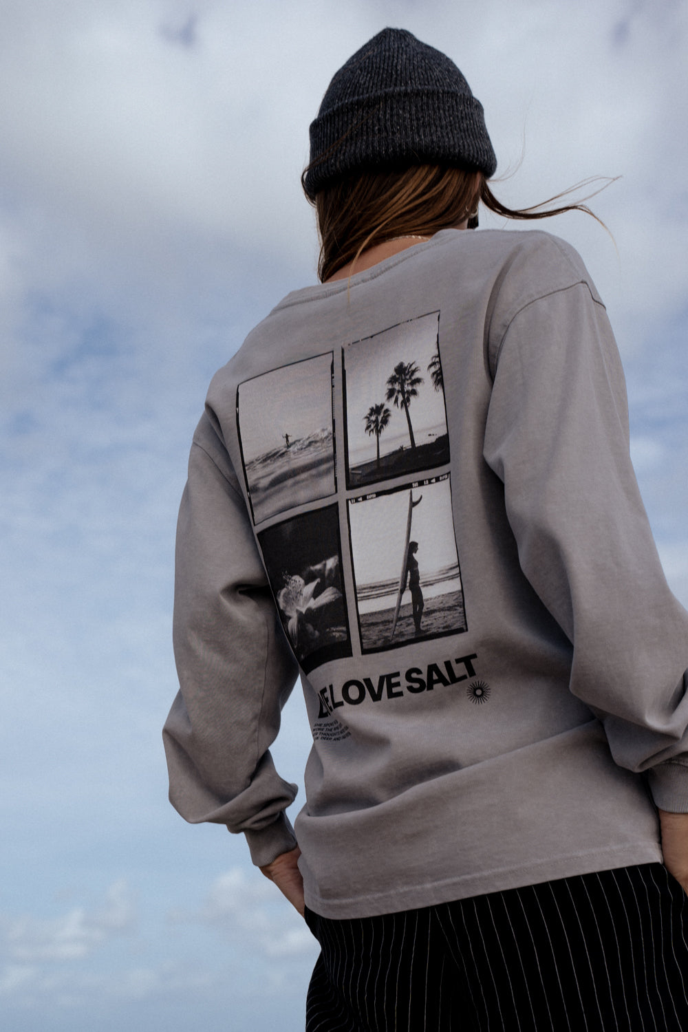 Longsleeve Toronto Light Gray SALT