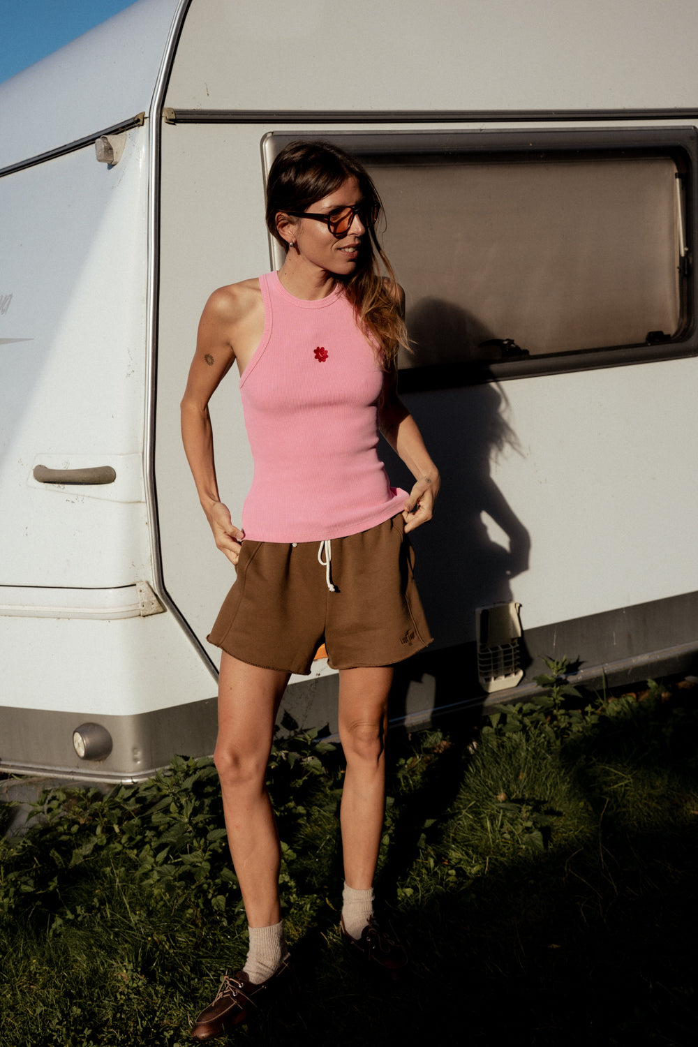 Spodenki Sacramento Light Brown