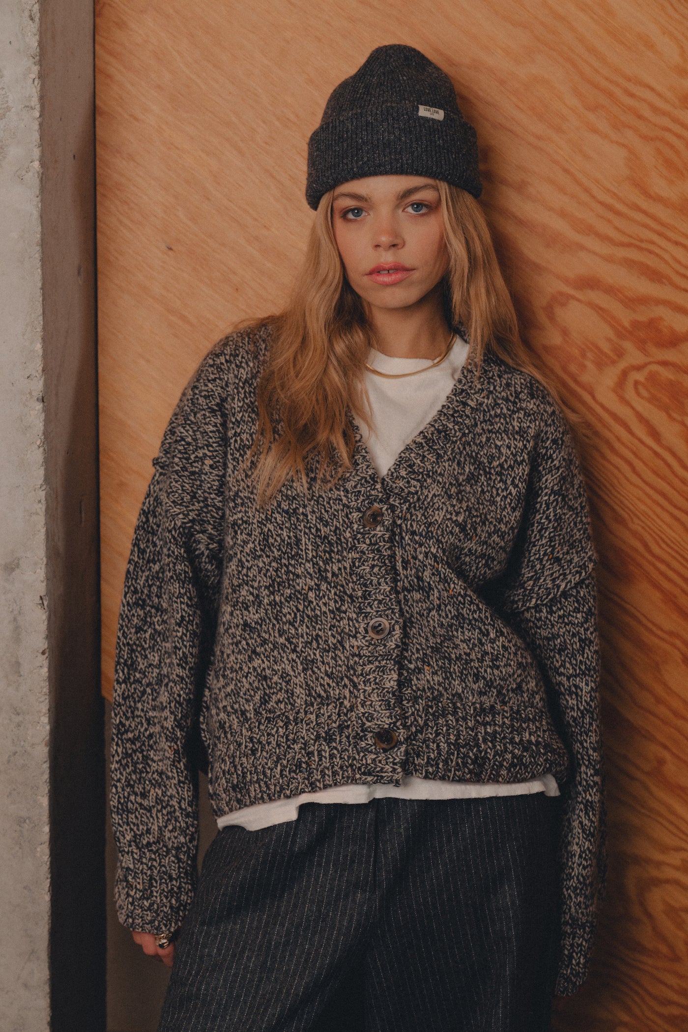 Sweter Como BL/Ecru Melange