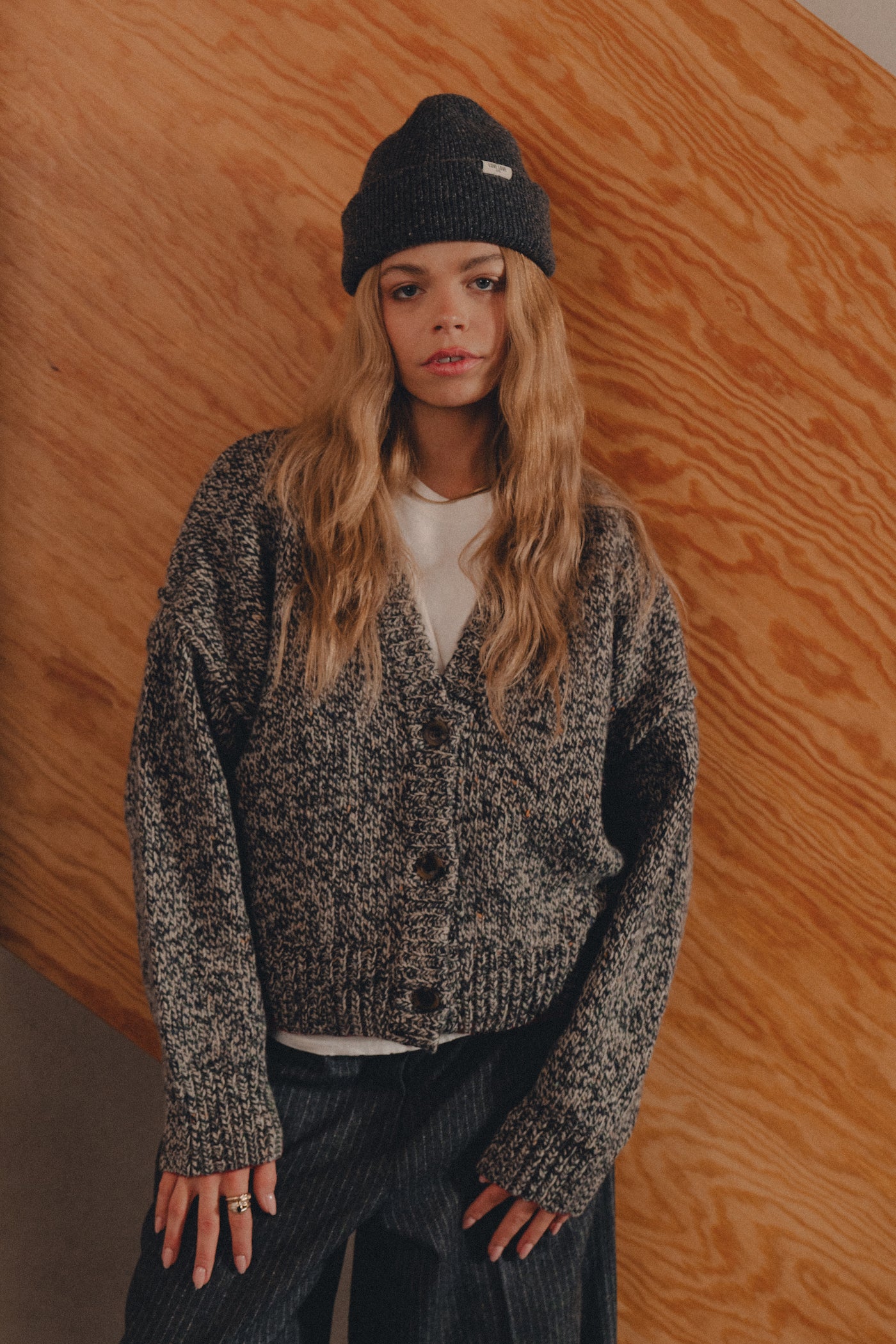 Sweter Como BL/Ecru Melange - 8