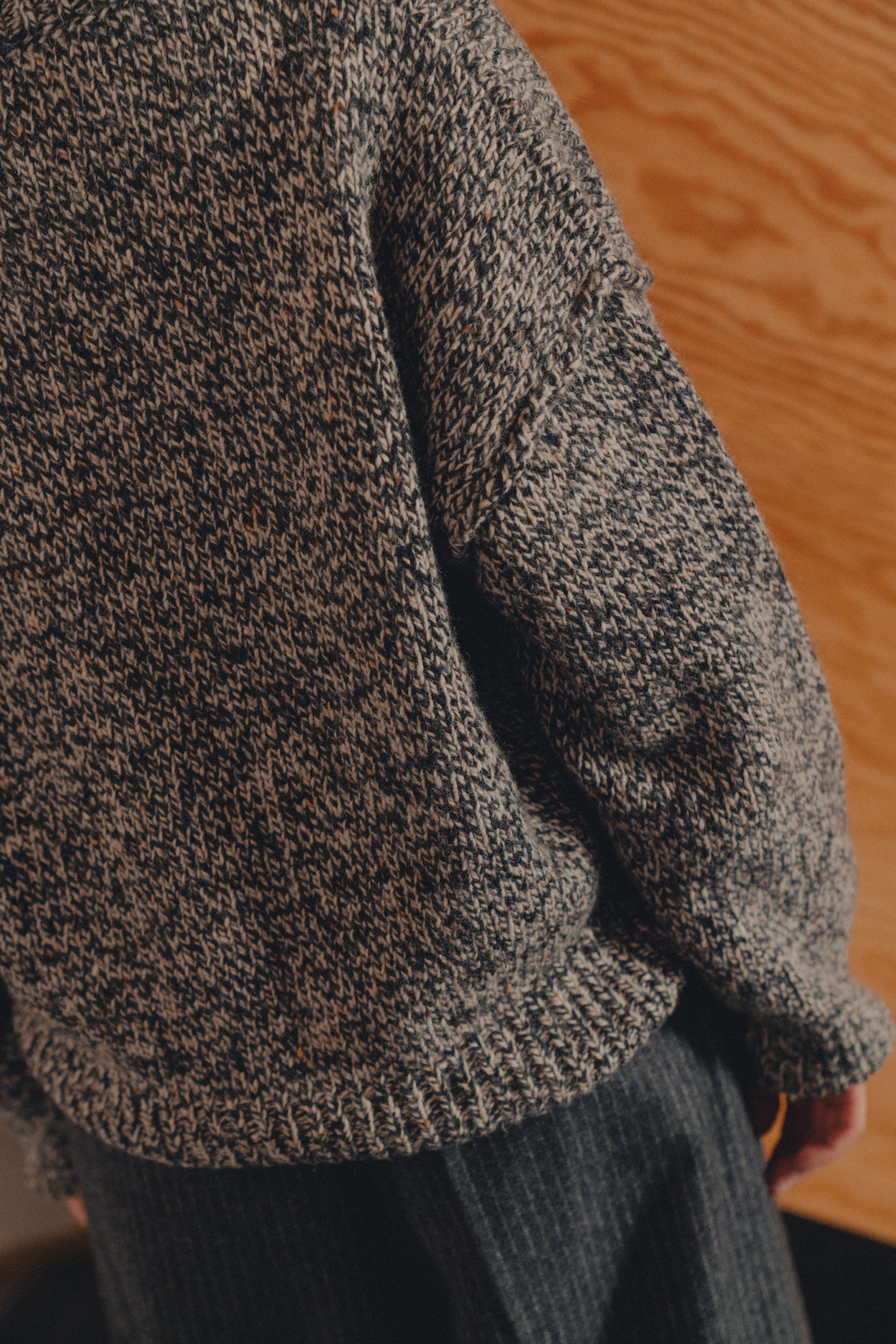Sweter Como BL/Ecru Melange - 9