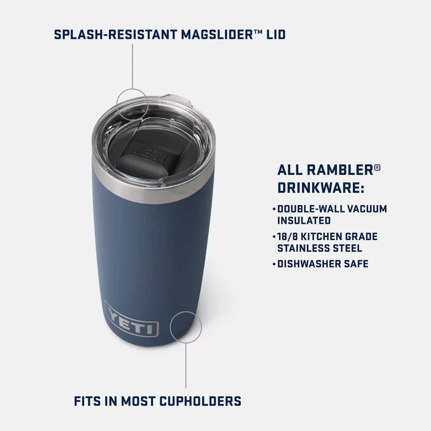 YETI RAMBLER 10 OZ TUMBLER MS NAVY - 4