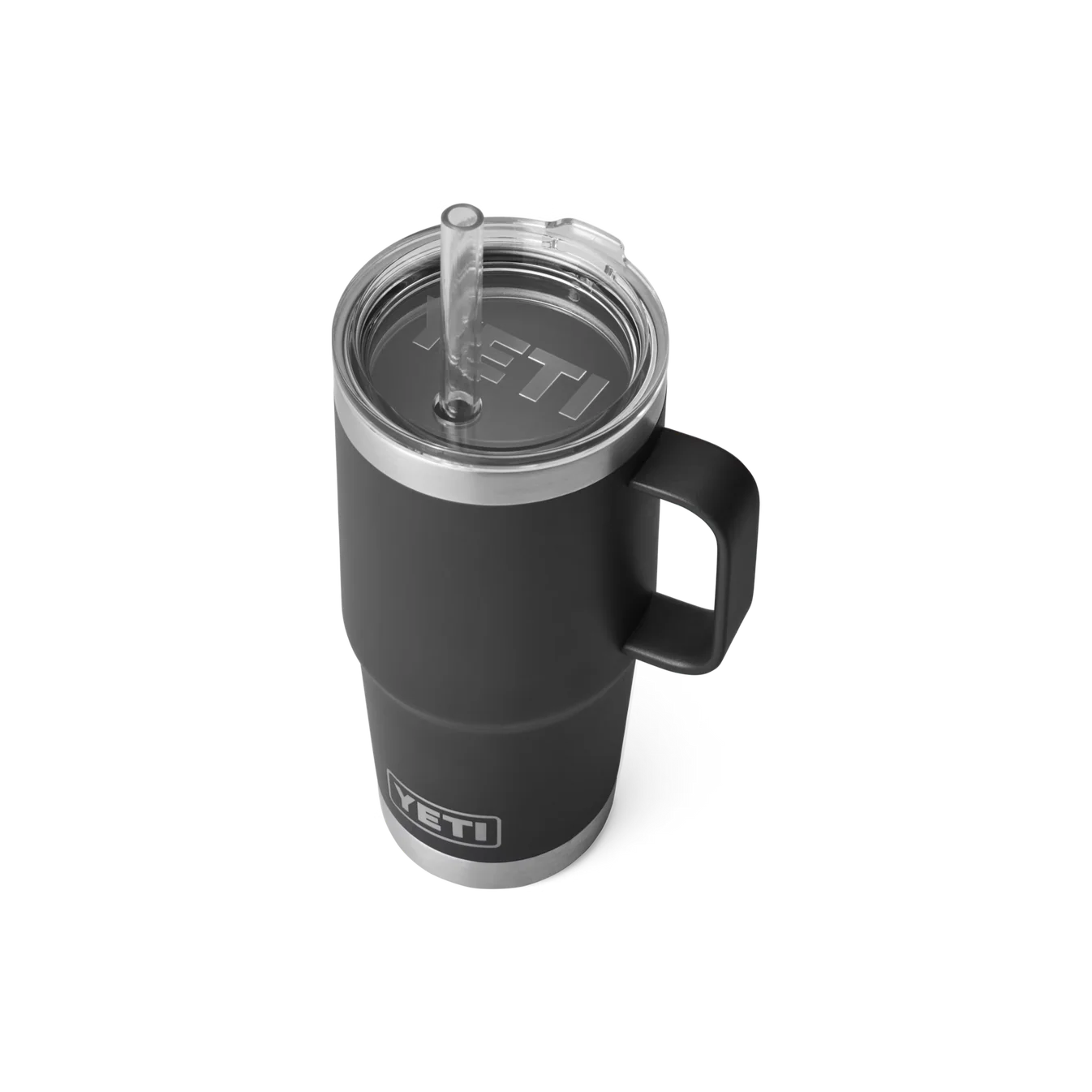 YETI RAMBLER 25 OZ STRAW MUG BLACK - 4