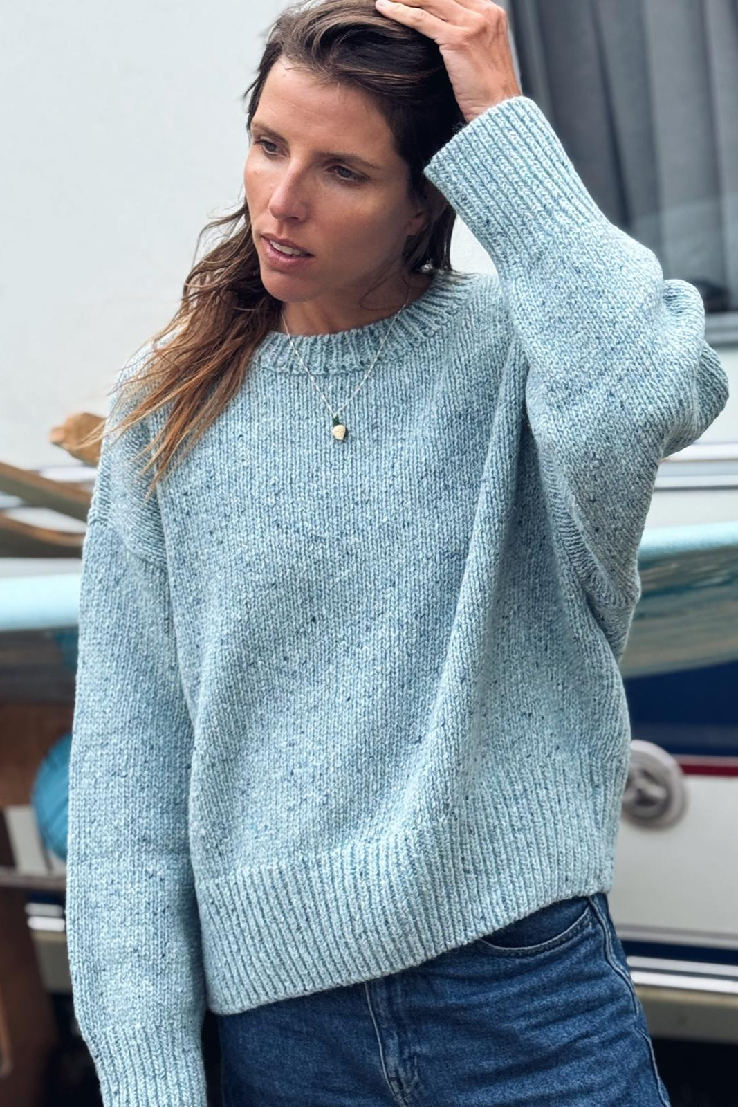 Sweter Cloud Blue