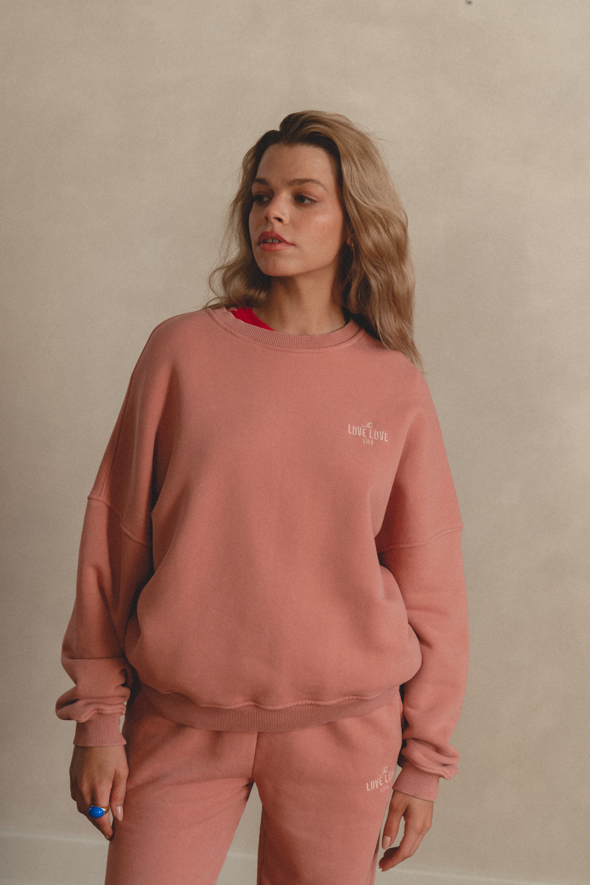 Dundee Light Pink Sweatshirt - 5