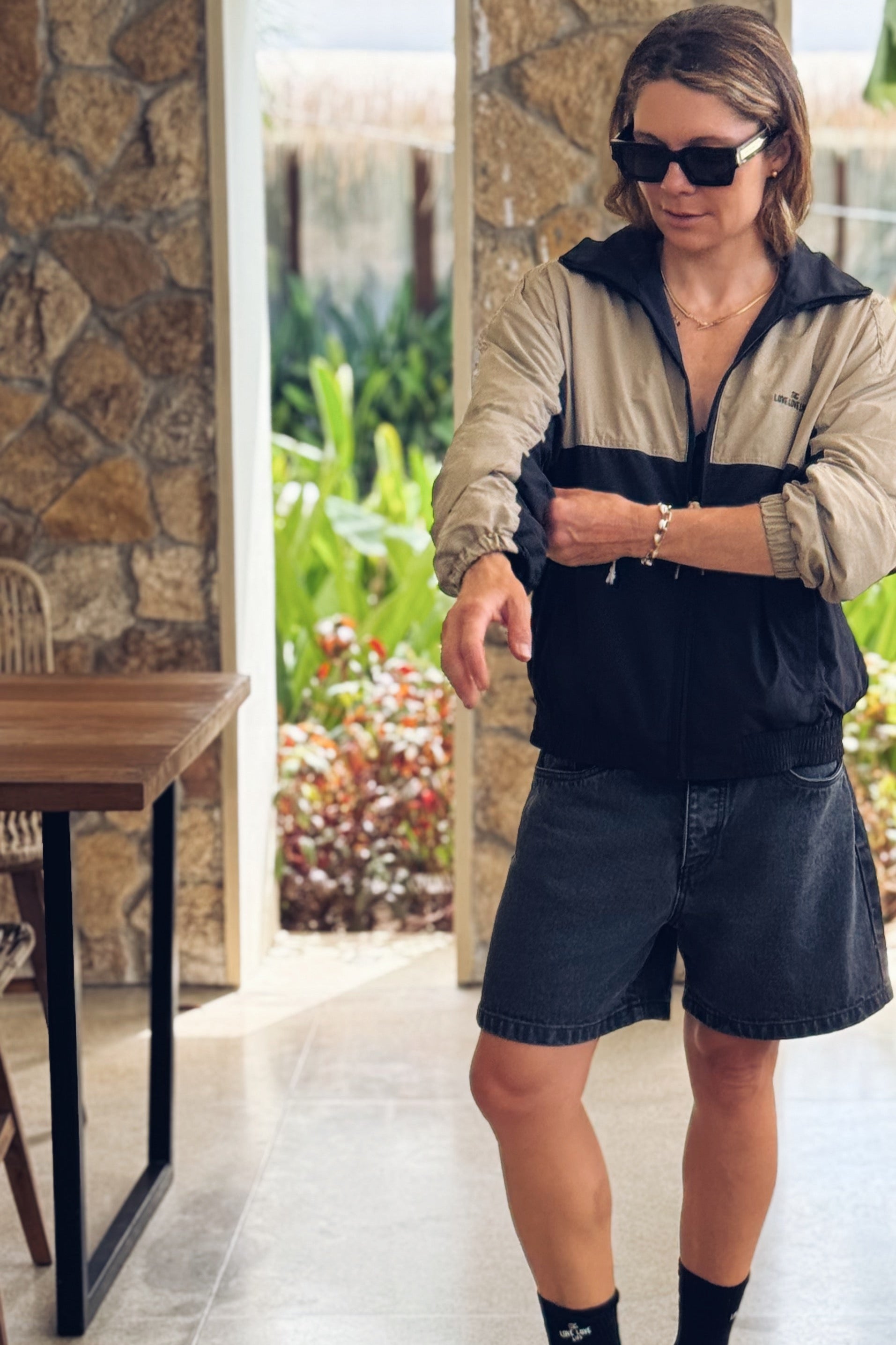 Kurtka Apollo Black & Beige - 8