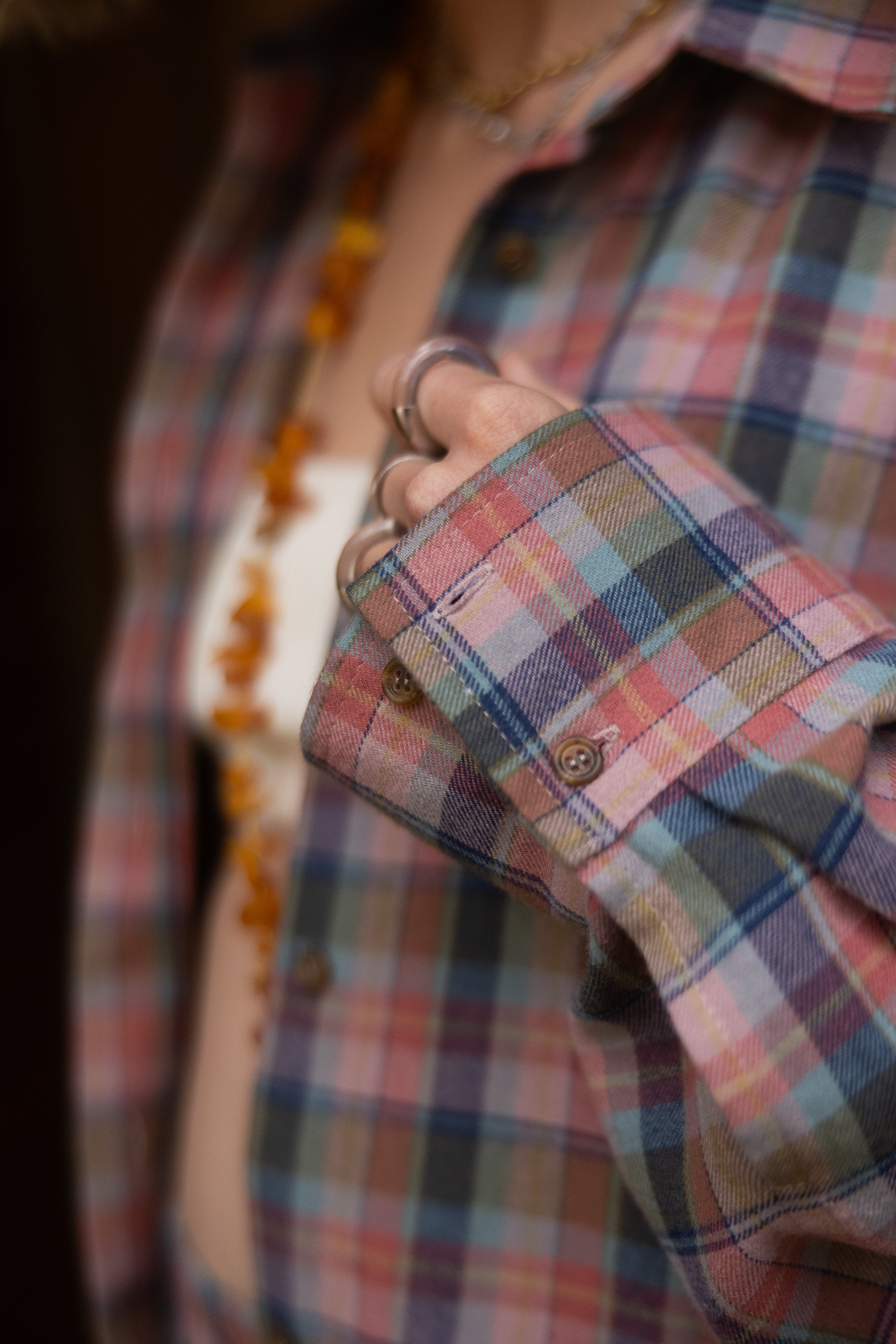 Koszula Chartes Plaid x LARA - 6