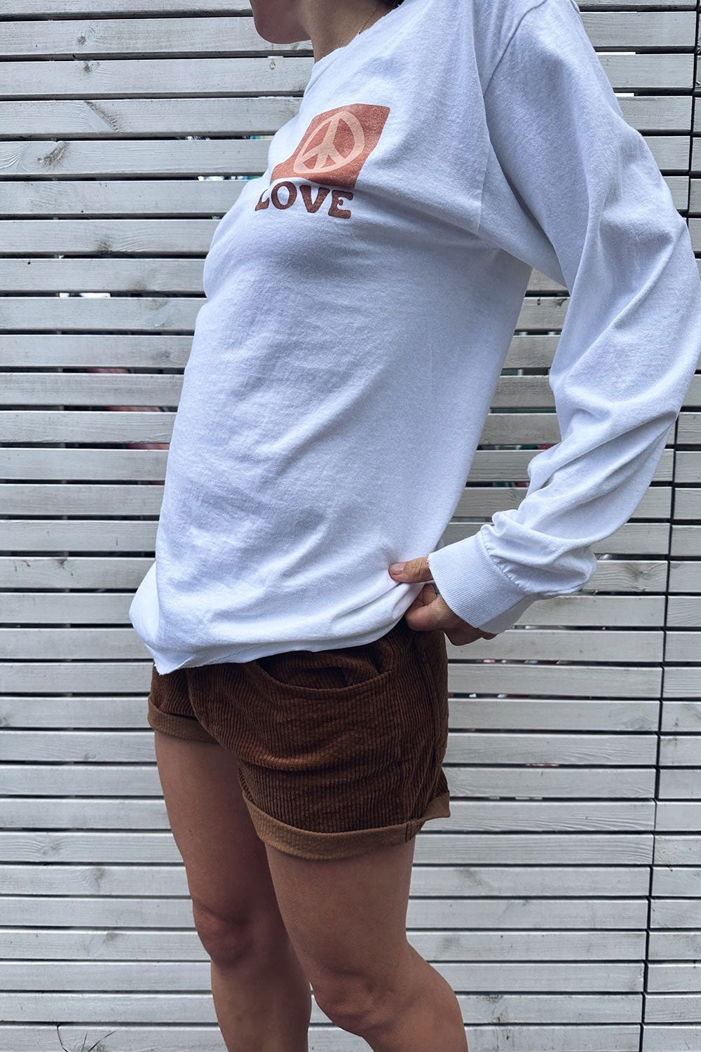 Loongsleeve Peace Blooming Pink