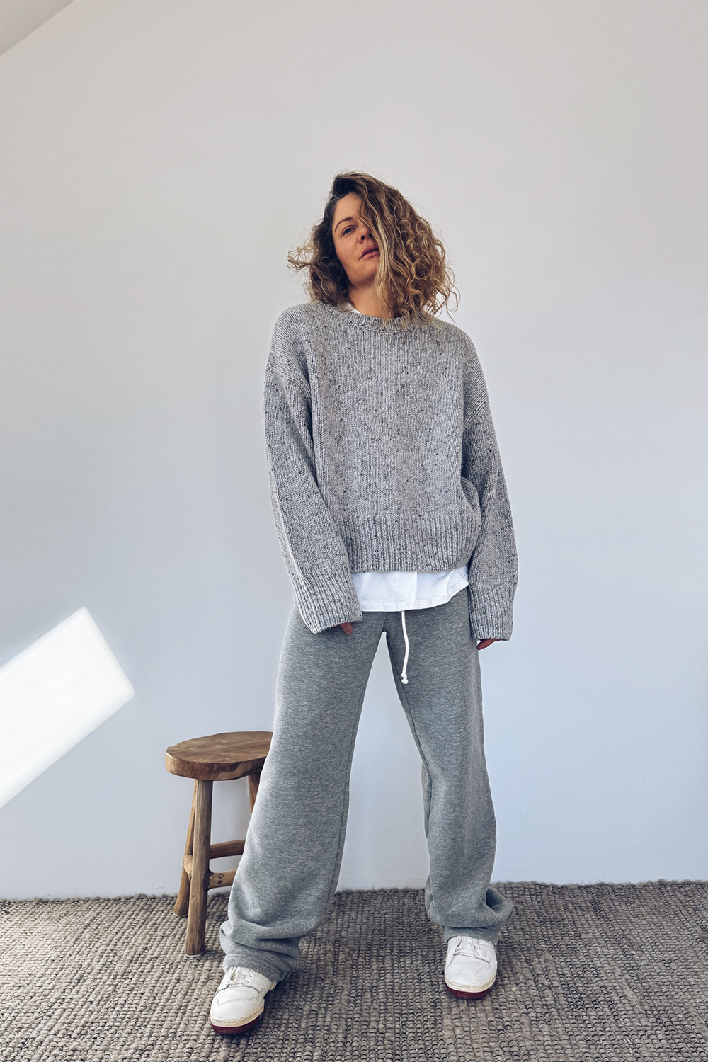 Sweter Cloud Light Gray - 18