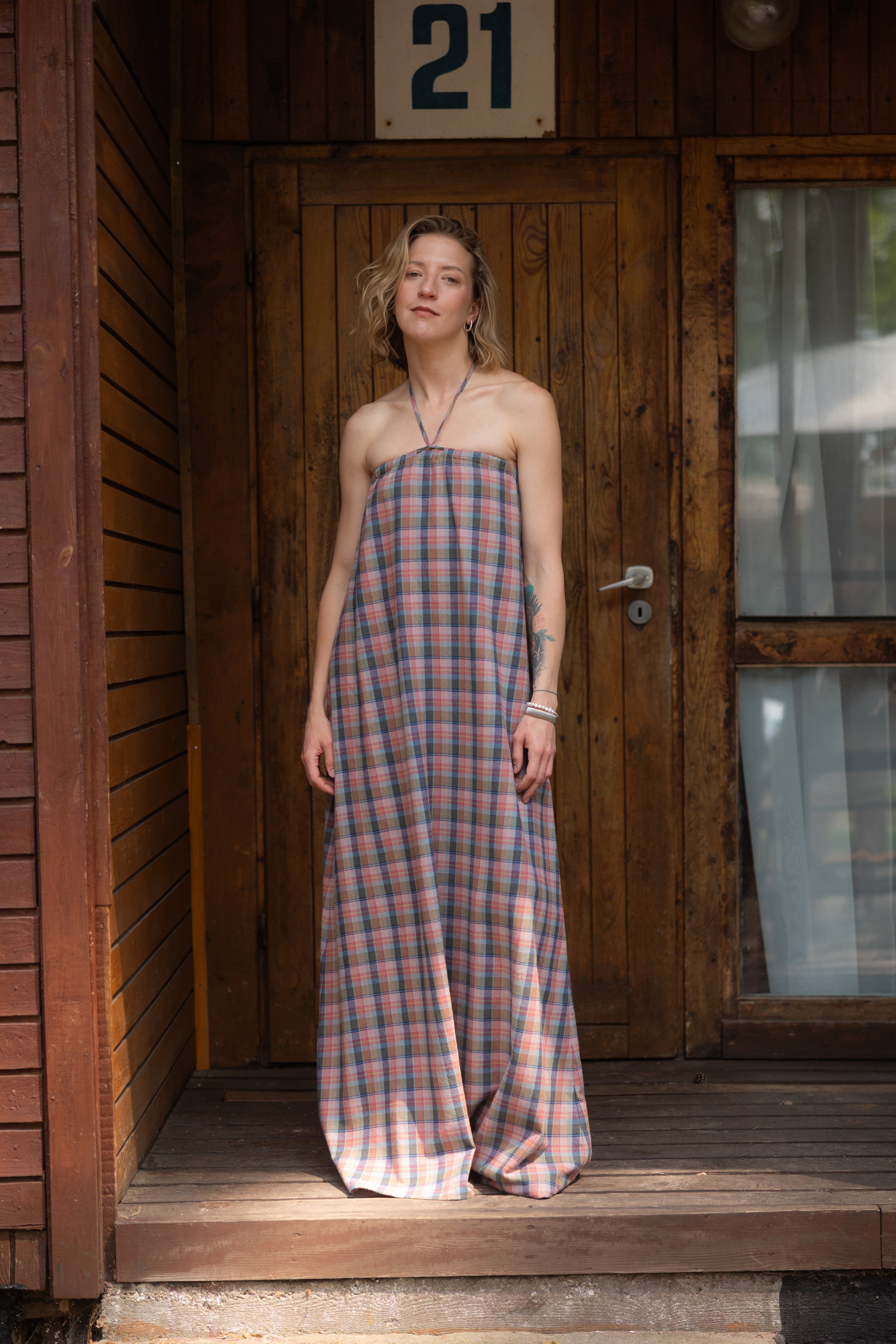 Dress Chilla Summer Plaid x LARA