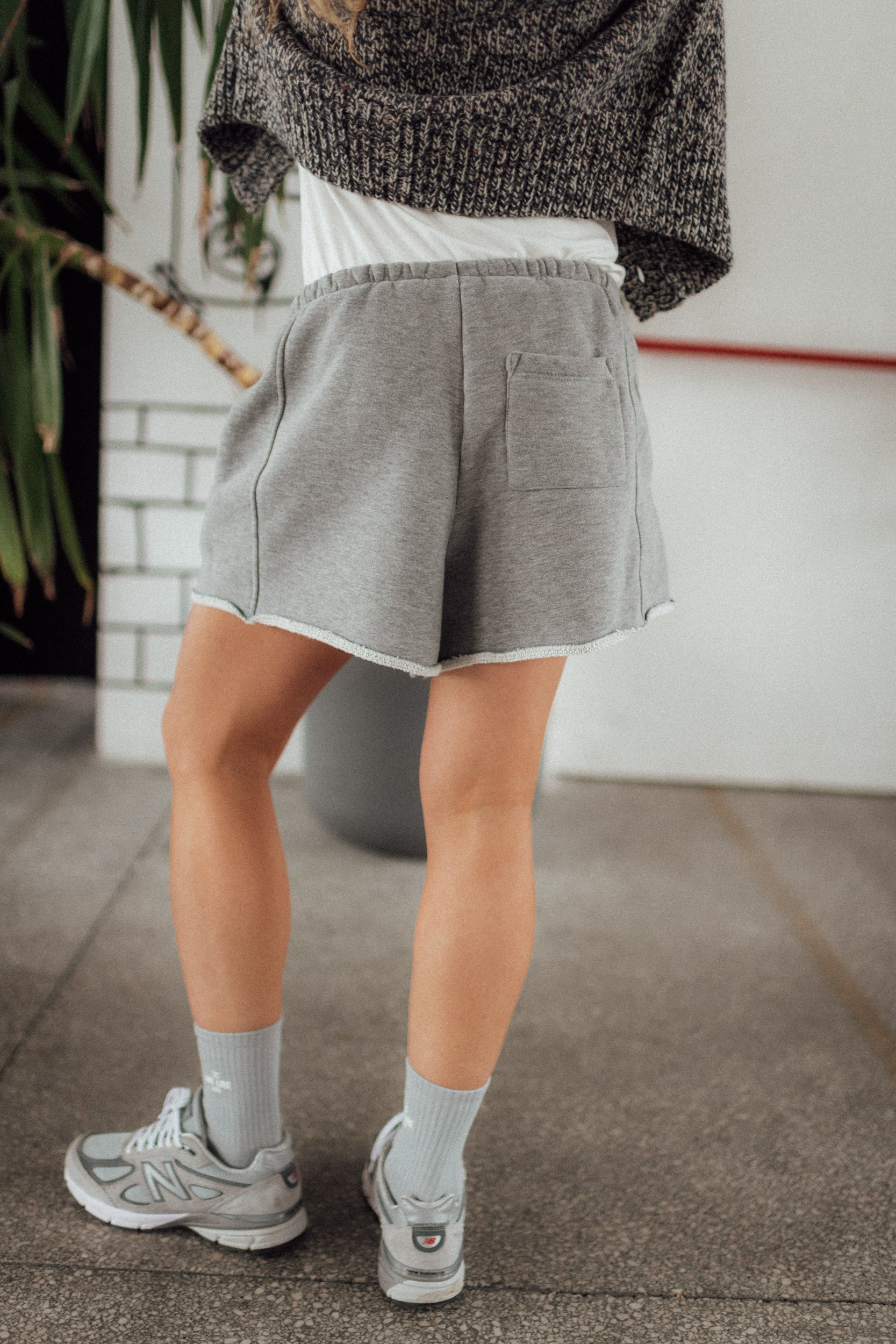 Sacramento Gray Melange Shorts