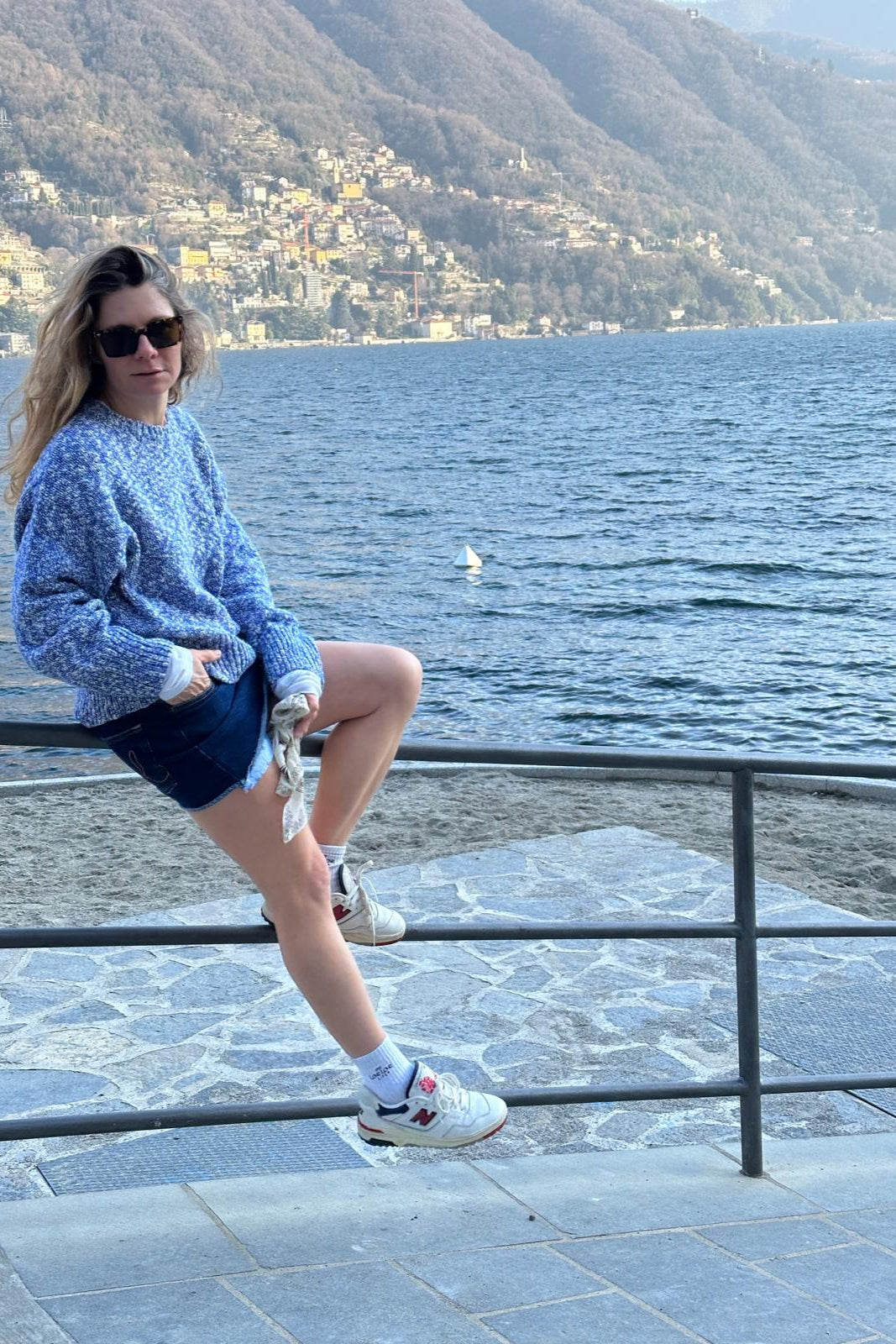 Sweter Day Blue/White - 8
