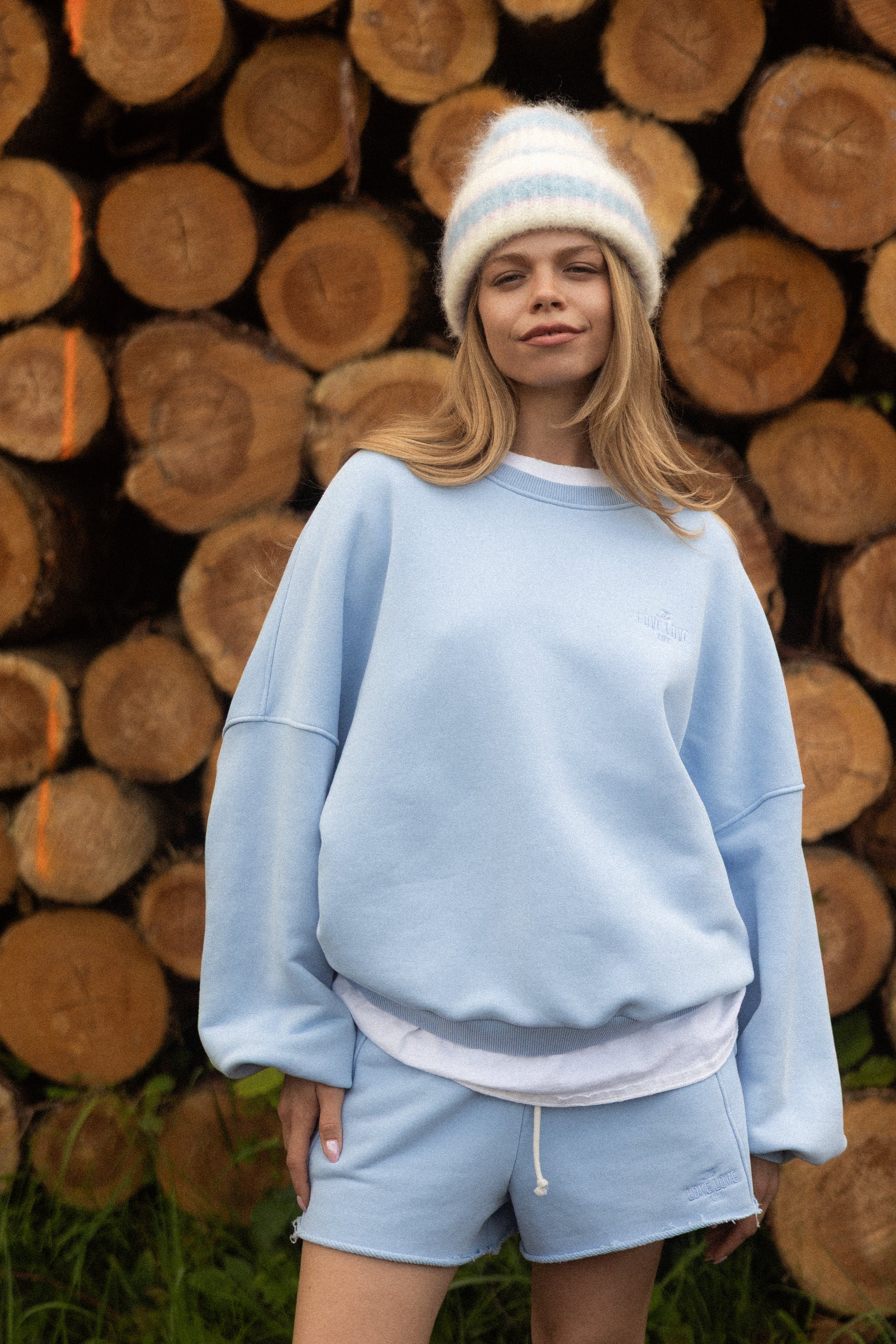 Spodenki Sacramento Powder Blue x LARA - 9