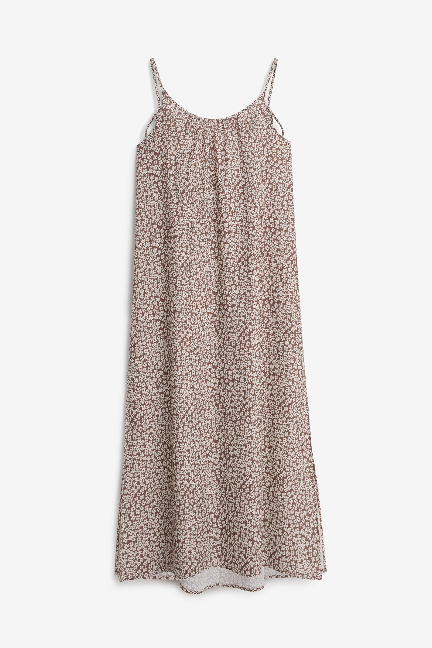 Mora Petit Flowers Brown Dress