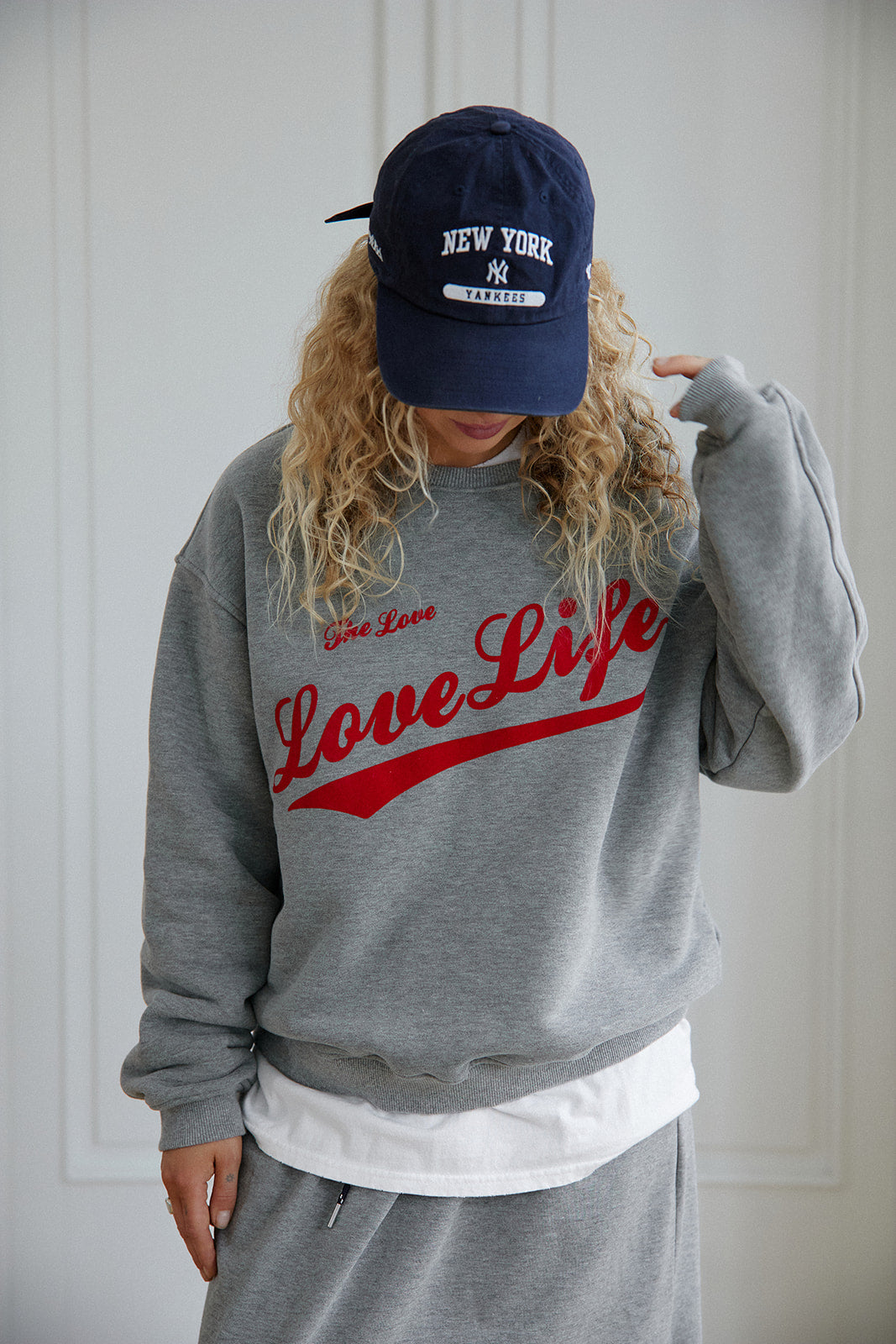 Sweatshirt Denver Gray Melange Baseball