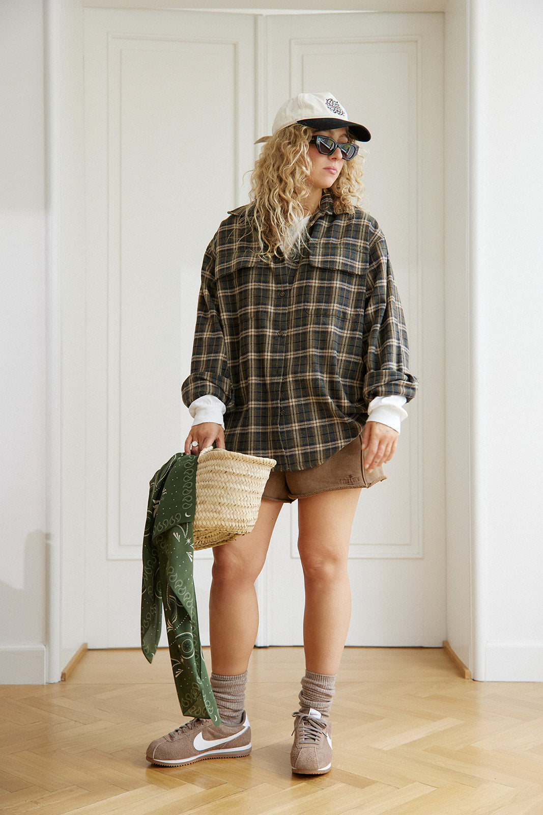 Koszula Misha Khaki Plaid - 23