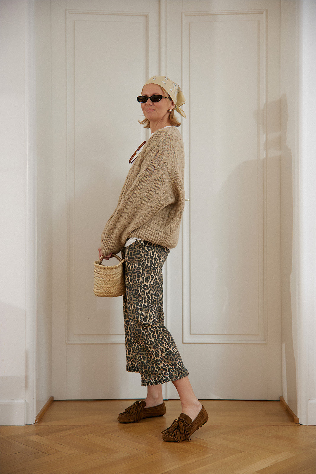 Spodnie Capri Street Leopard - 7