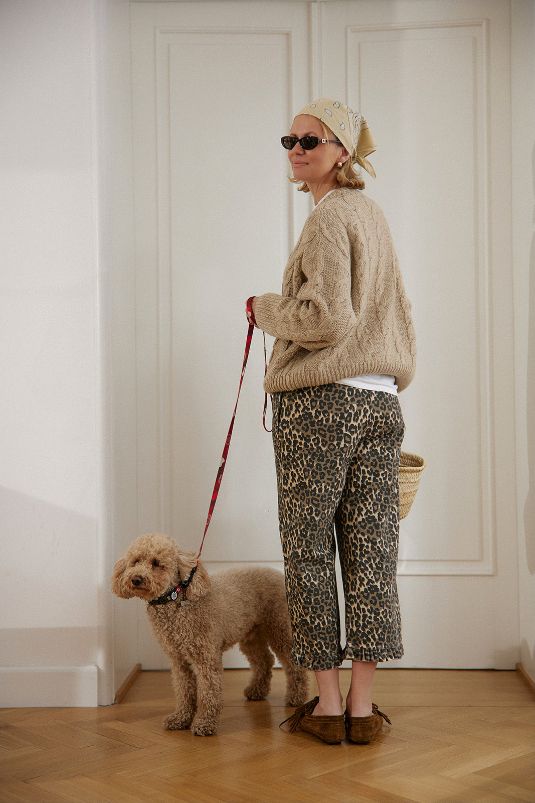 Spodnie Capri Street Leopard - 8