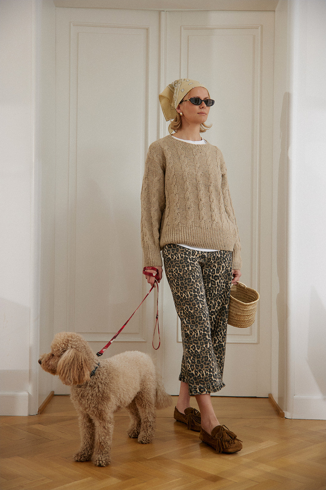 Spodnie Capri Street Leopard - 12