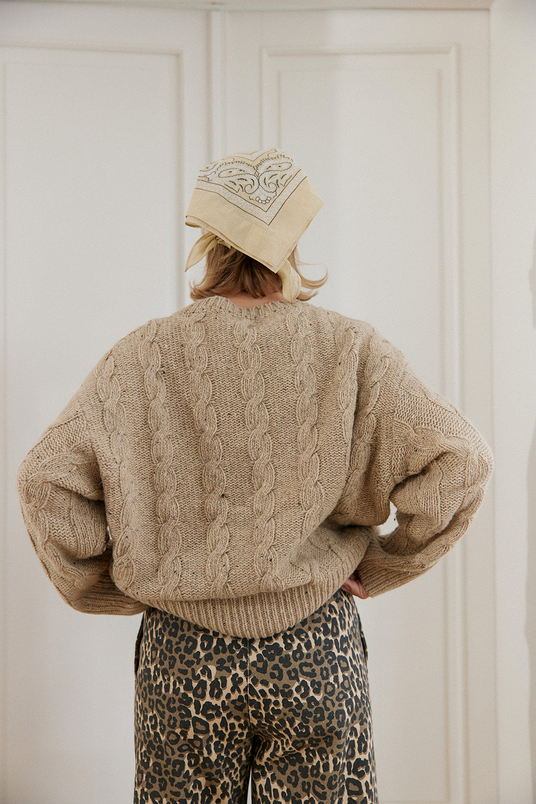 Sweter Stanford Salt & Pepper