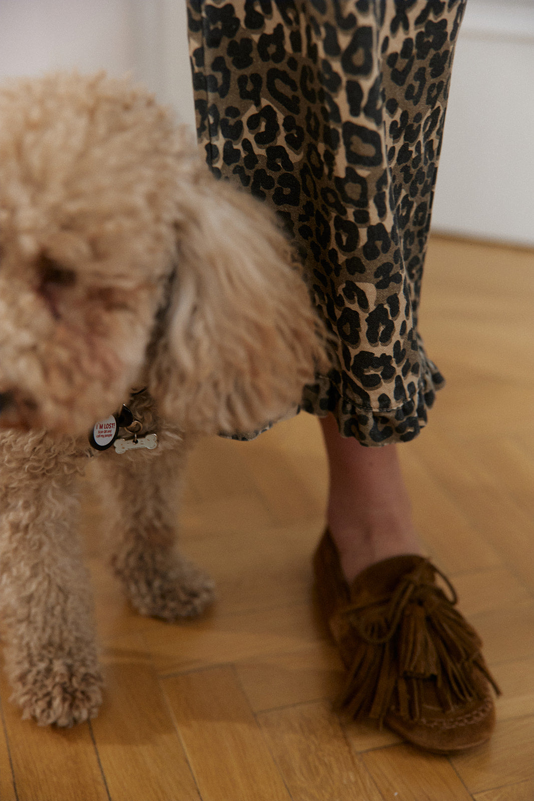 Spodnie Capri Street Leopard - 16
