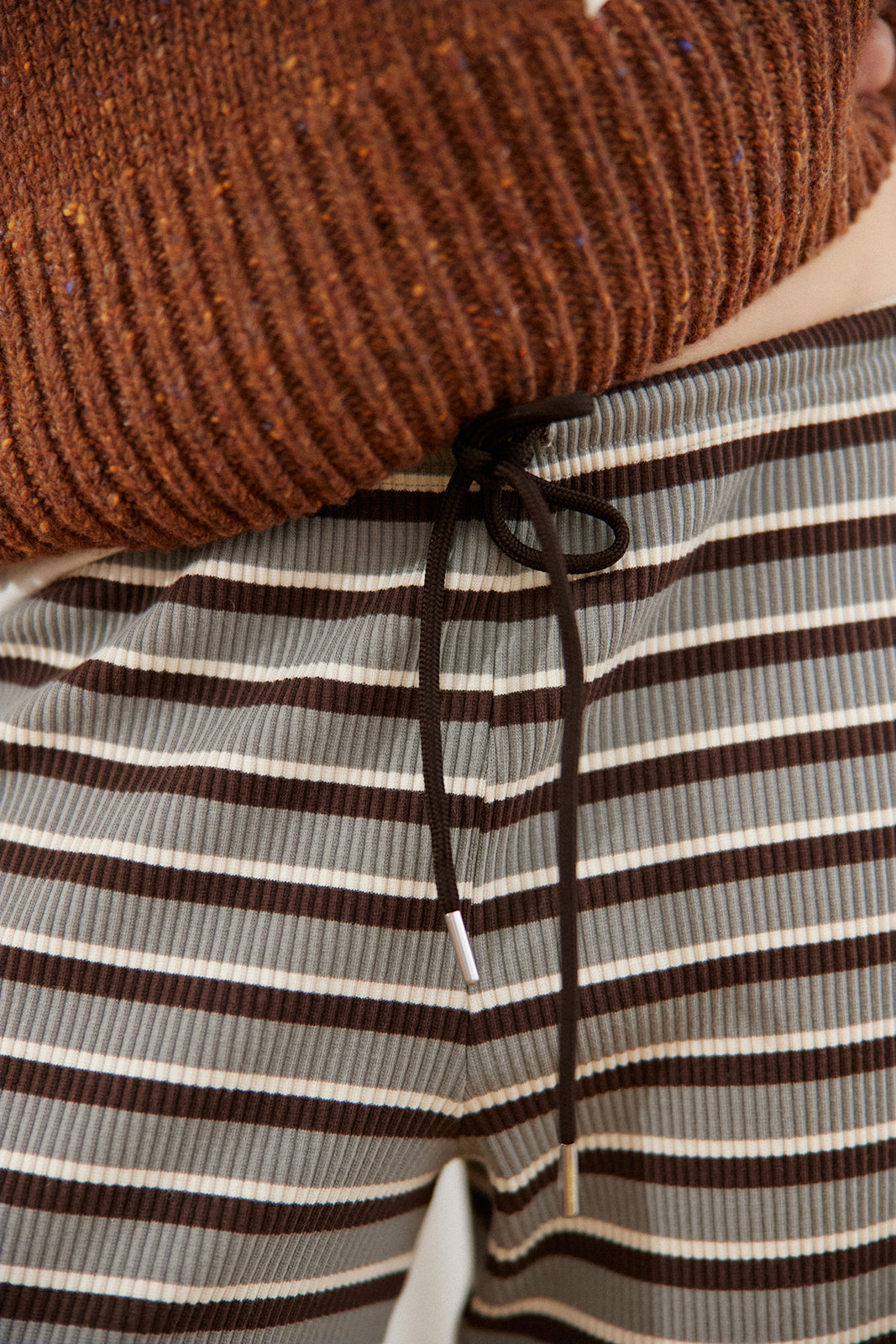 Trousers Calm Gray Stripes - 13
