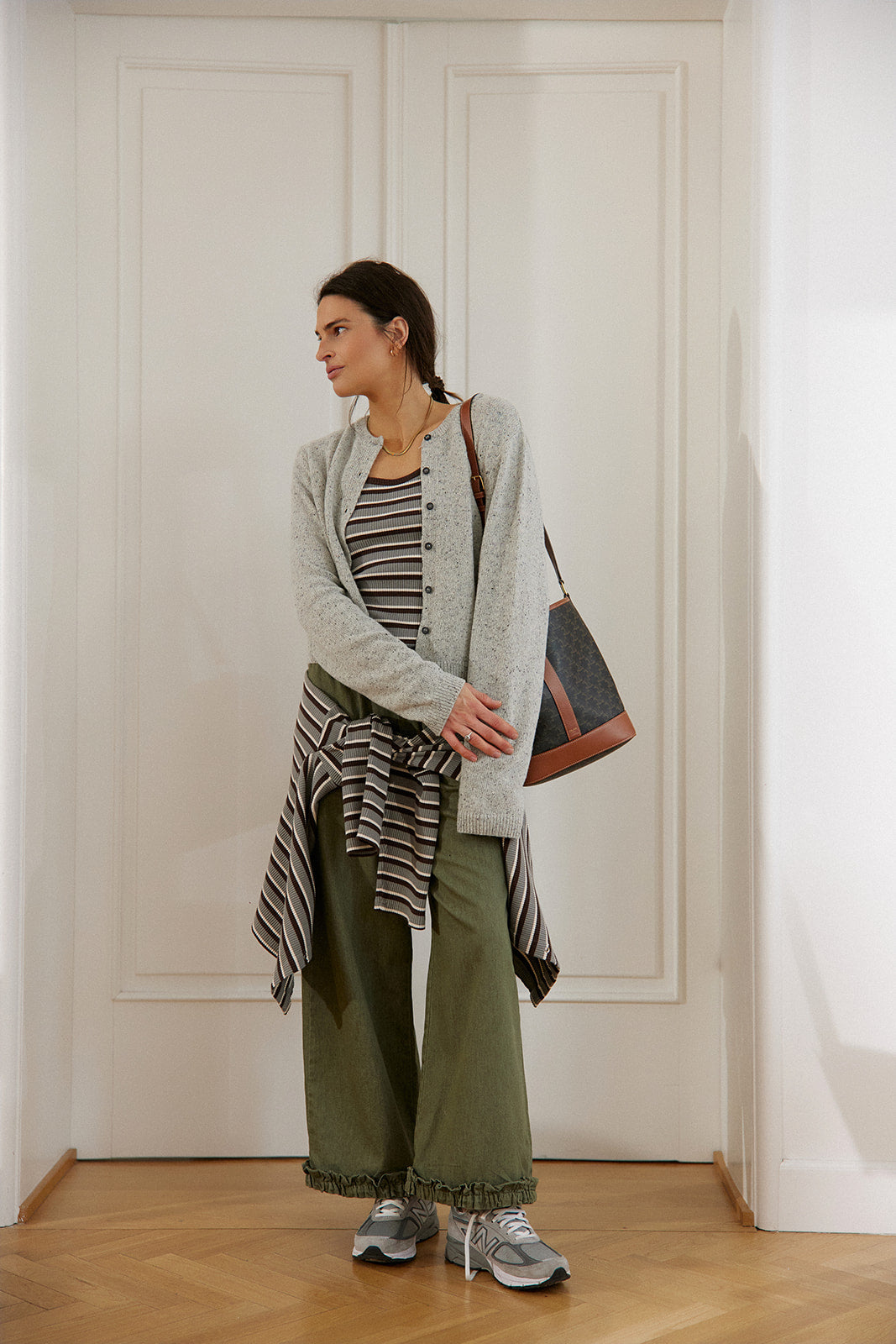 Cardigan Queens Light Gray - 11