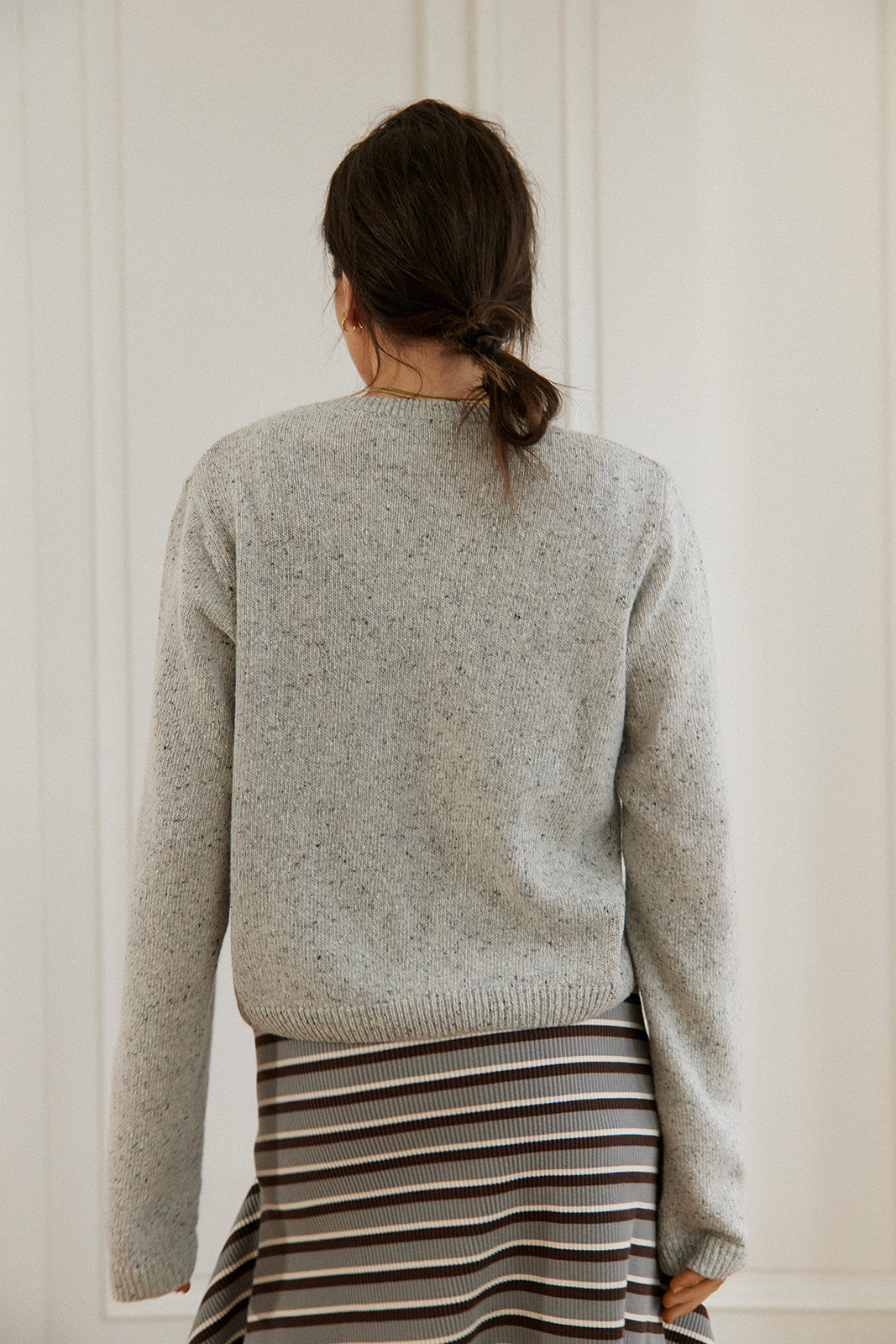 Kardigan Queens Light Gray