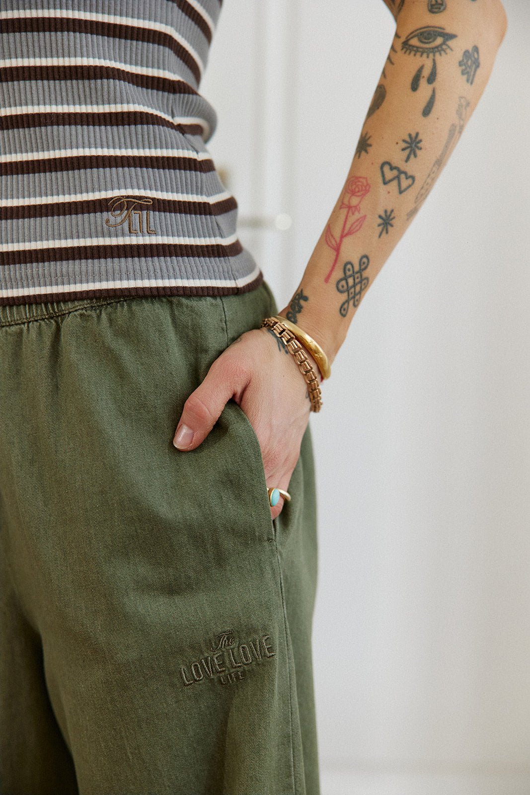 Top Apulia Gray Stripes - 6