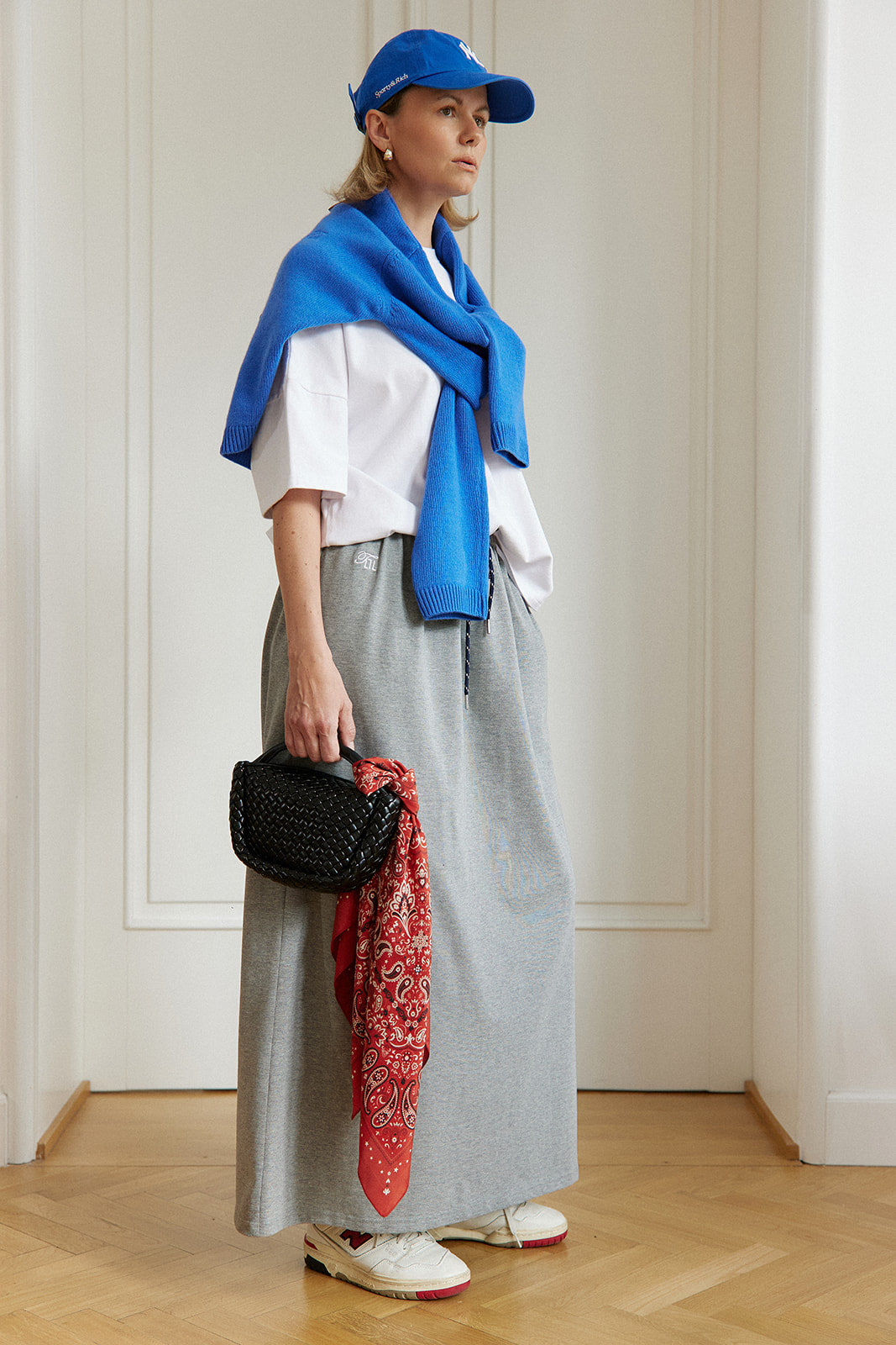 Spódnica Mery Gray Melange - 5