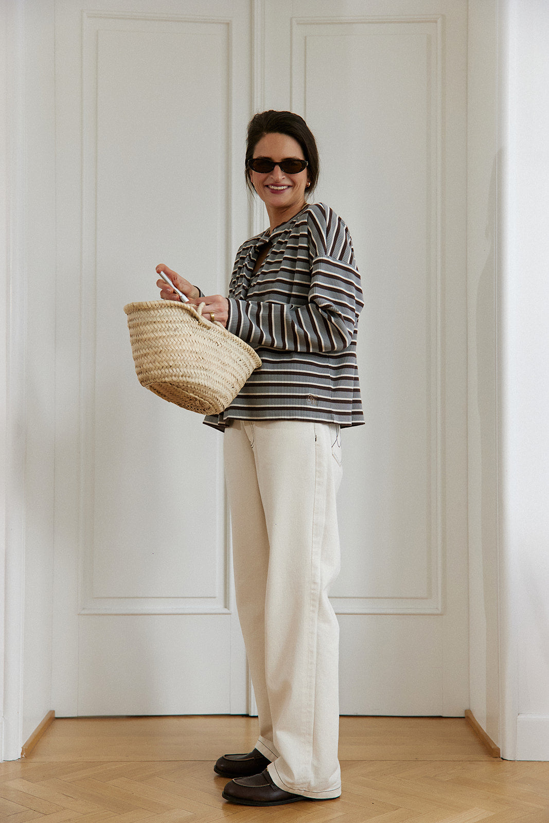 Cardigan Terro Grey Stripes - 22