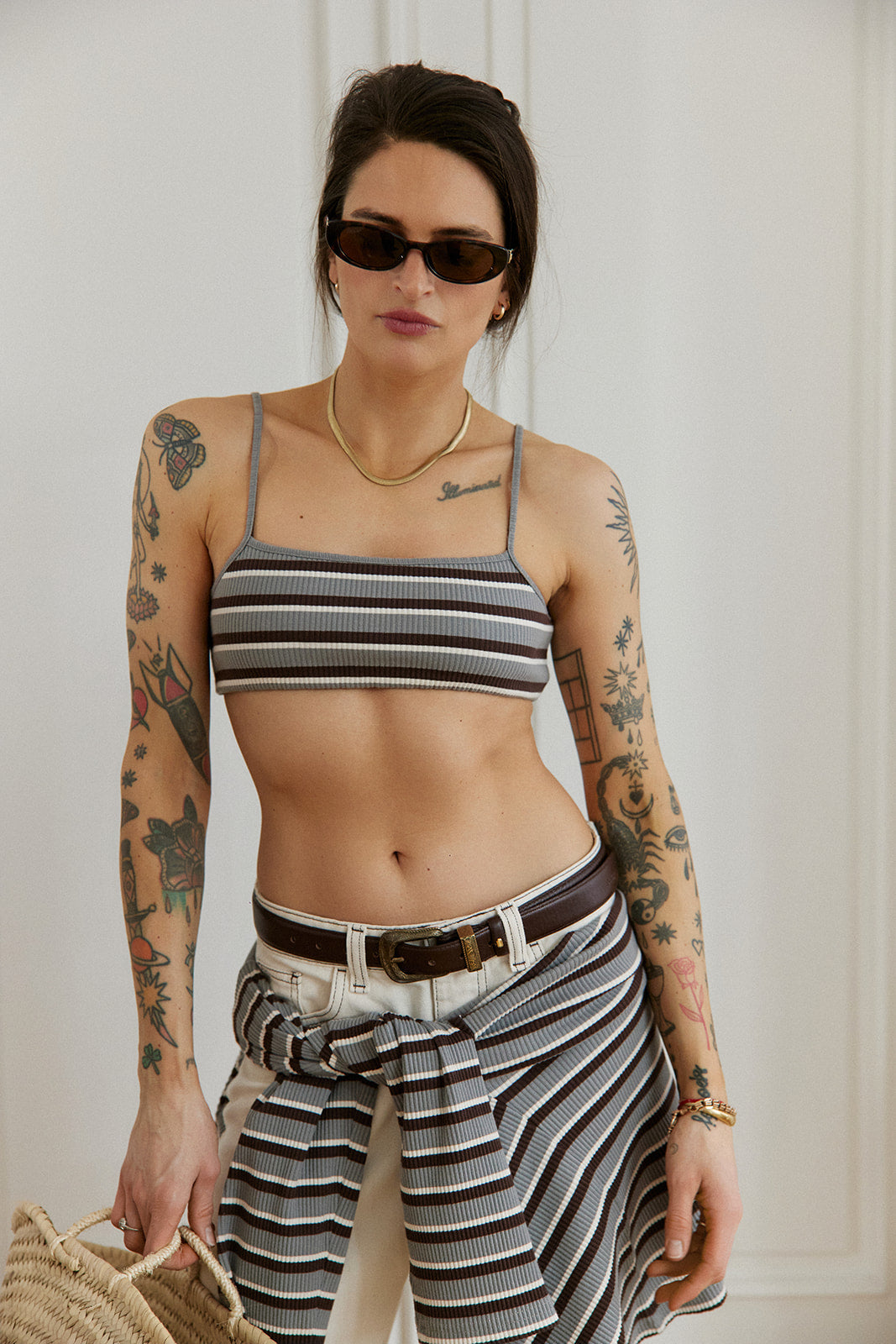 Stanik Tuluza Gray Stripes - 6